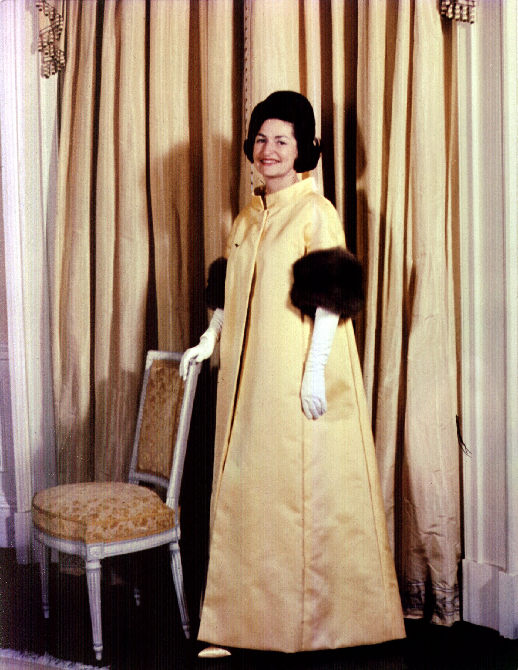 jackie kennedy inauguration dress beige Inauguration: Gowns From to Michelle Obama Buy FatFace Anais Black pamina 尺寸:US 12