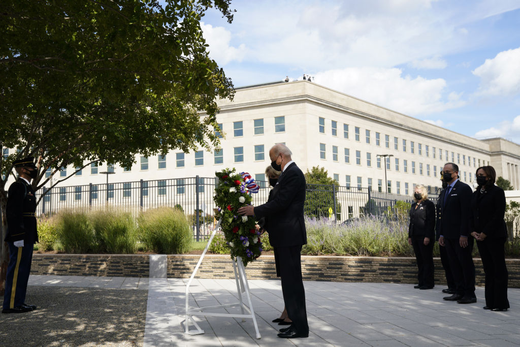 President Biden Visits Pentagon On 20th Anniversary Of 9/11