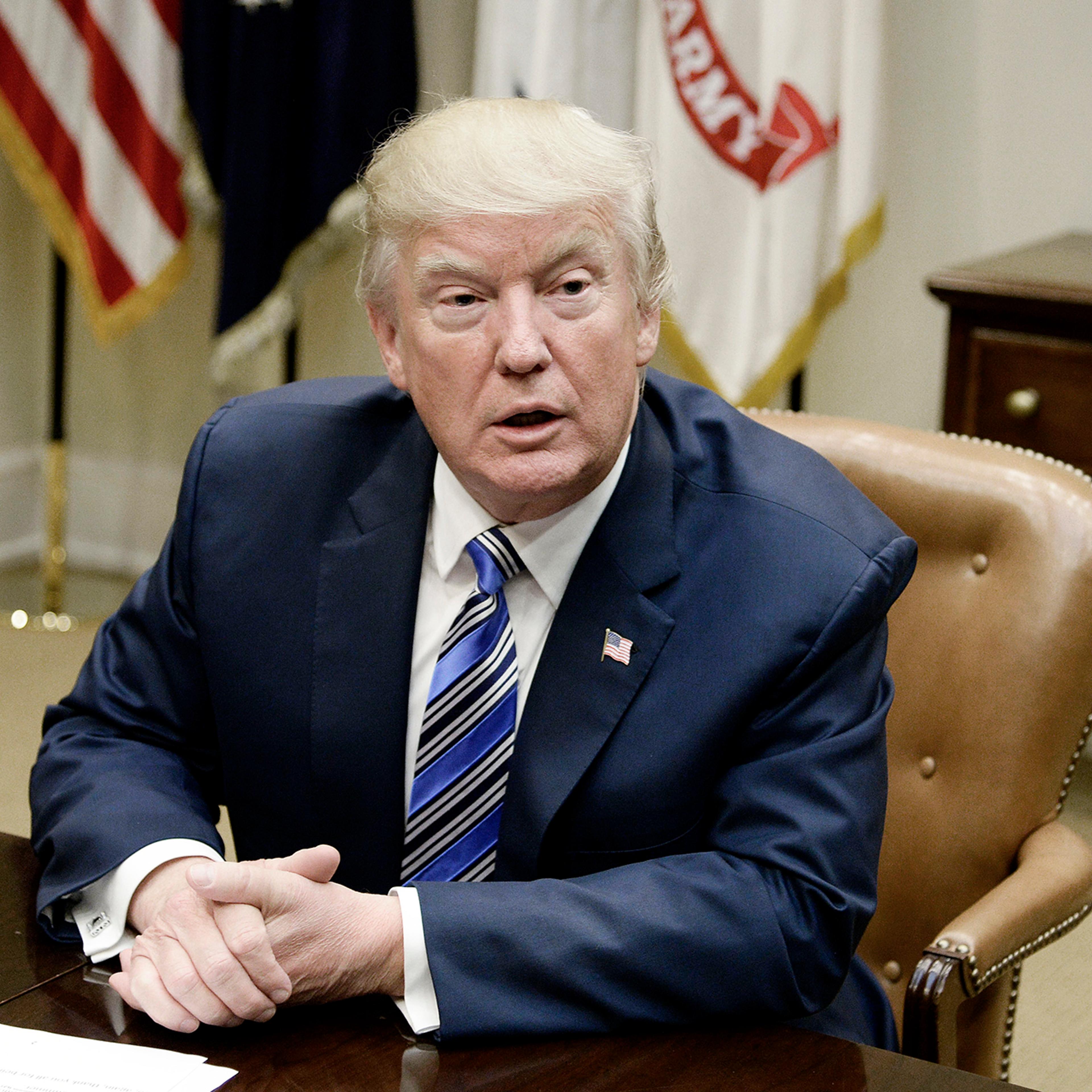 President Trump Meets With Senate And House Leadership At The White House