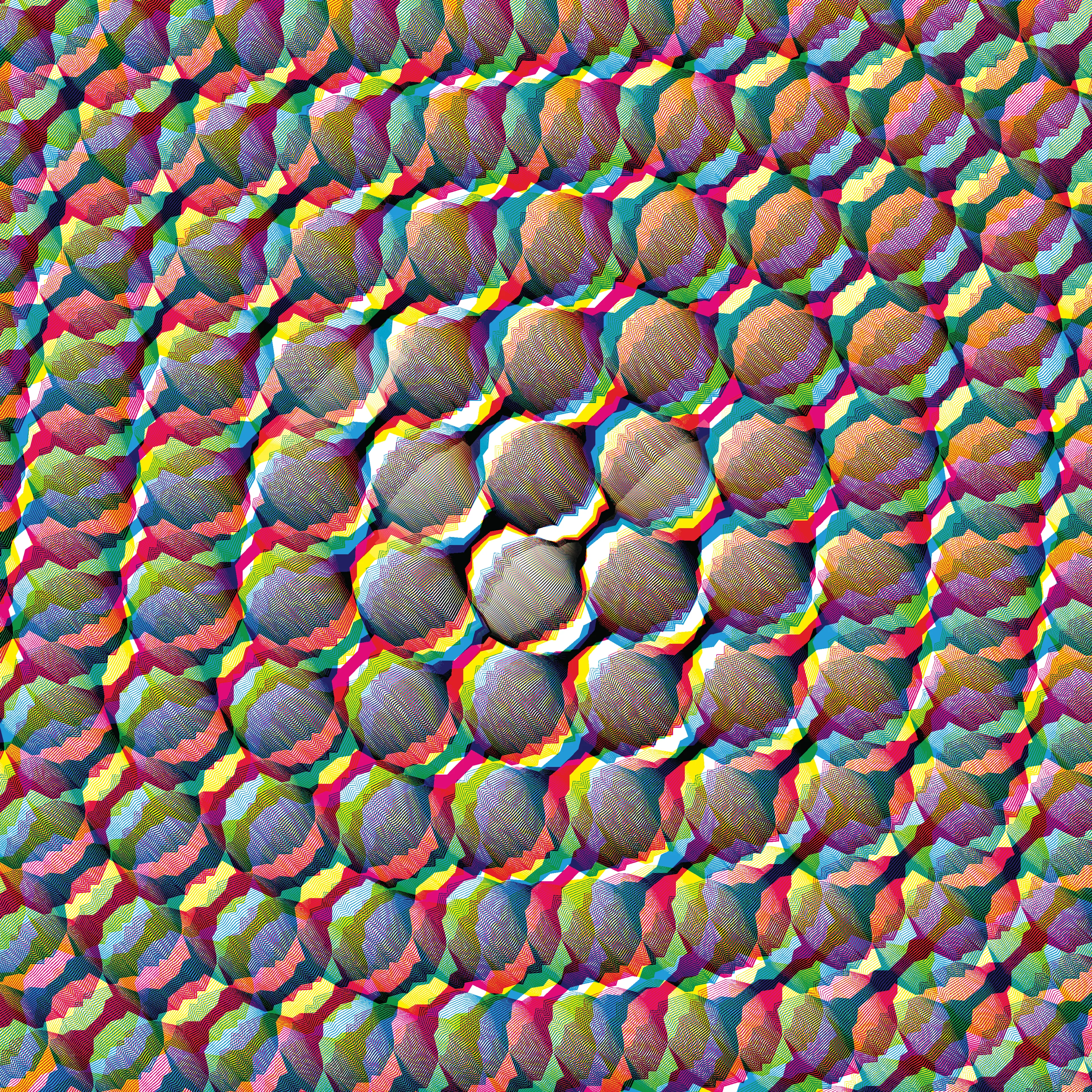 Abstract geometric pattern