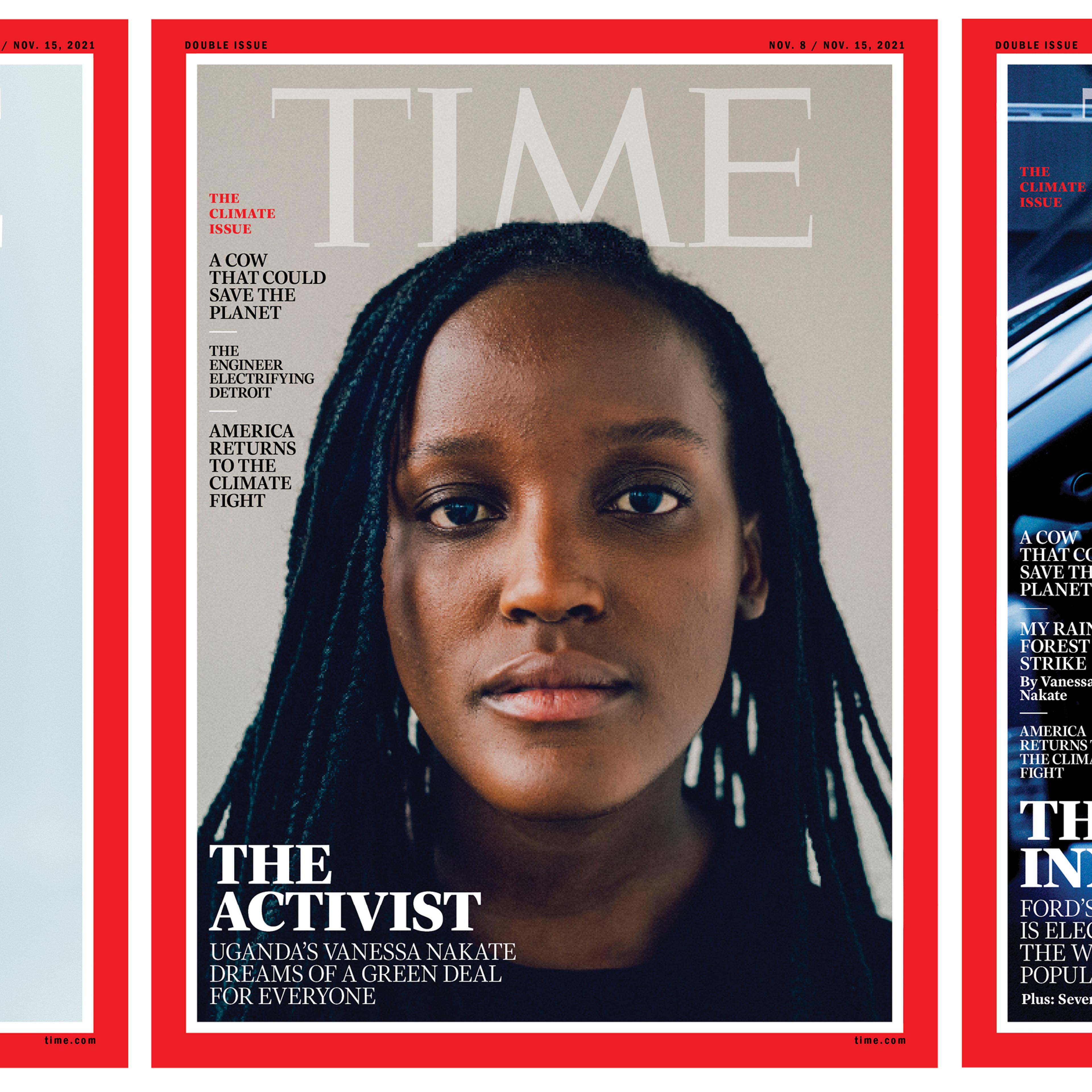 Climate Covers - Kerry, Nakate and Zhang Time Magazine Cover