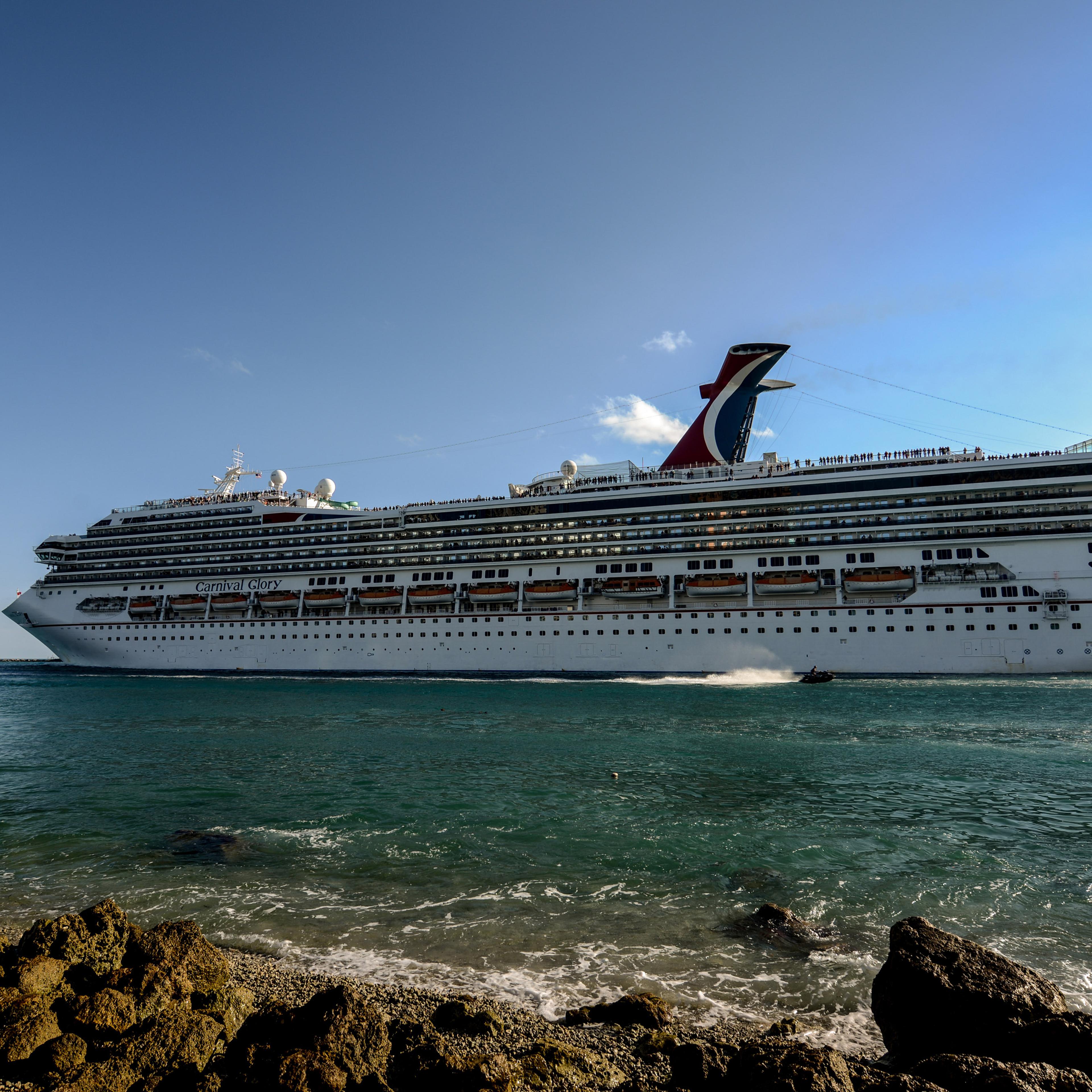 Carnival Cruise Ships At The Port Of Miami