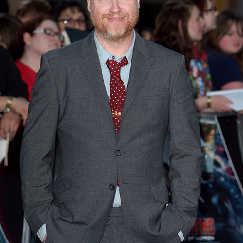 Joss Whedon at the European premiere of "The Avengers: Age Of Ultron" on April 21, 2015 in London.