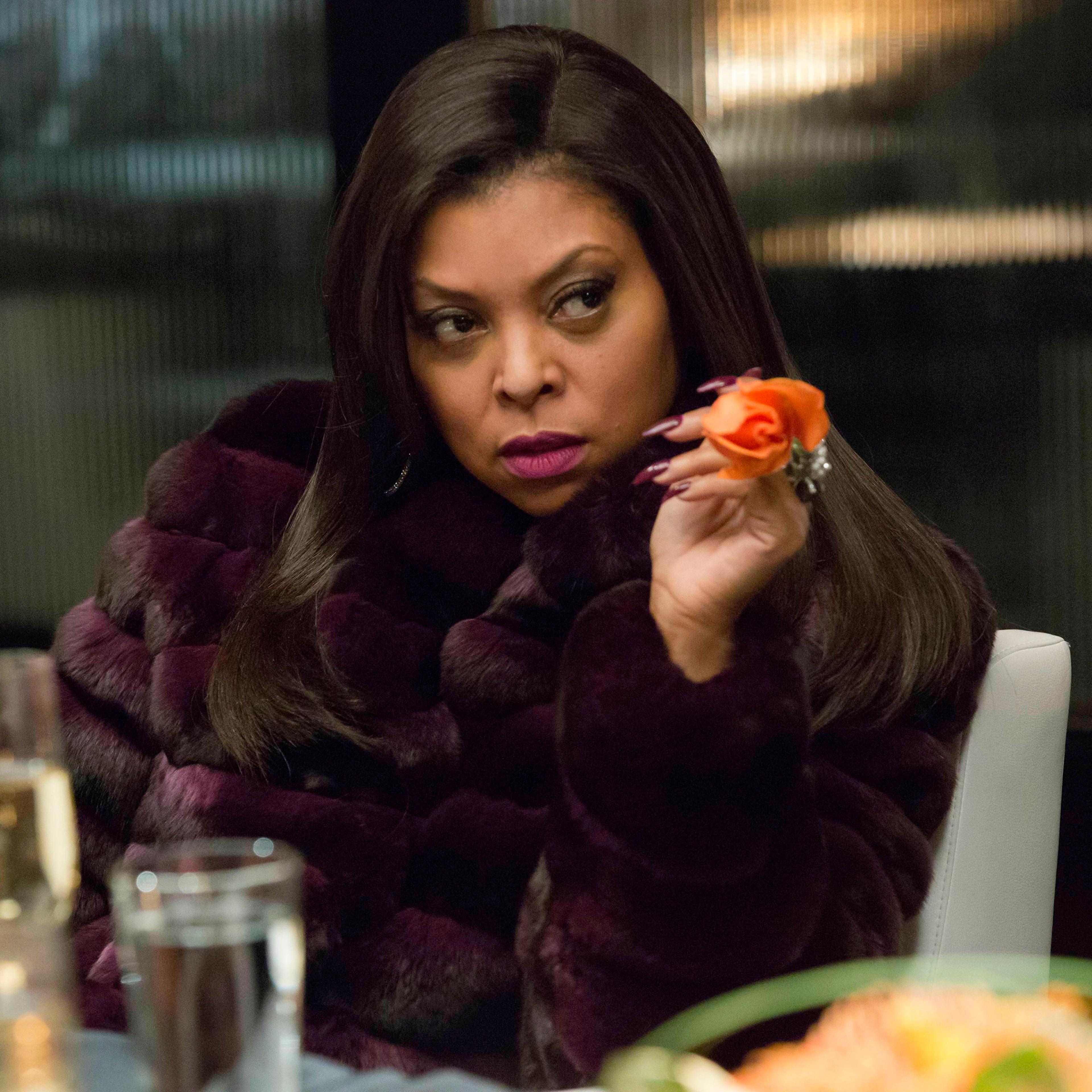 Taraji P. Henson, as Cookie, in a scene from season 1 of "Empire."