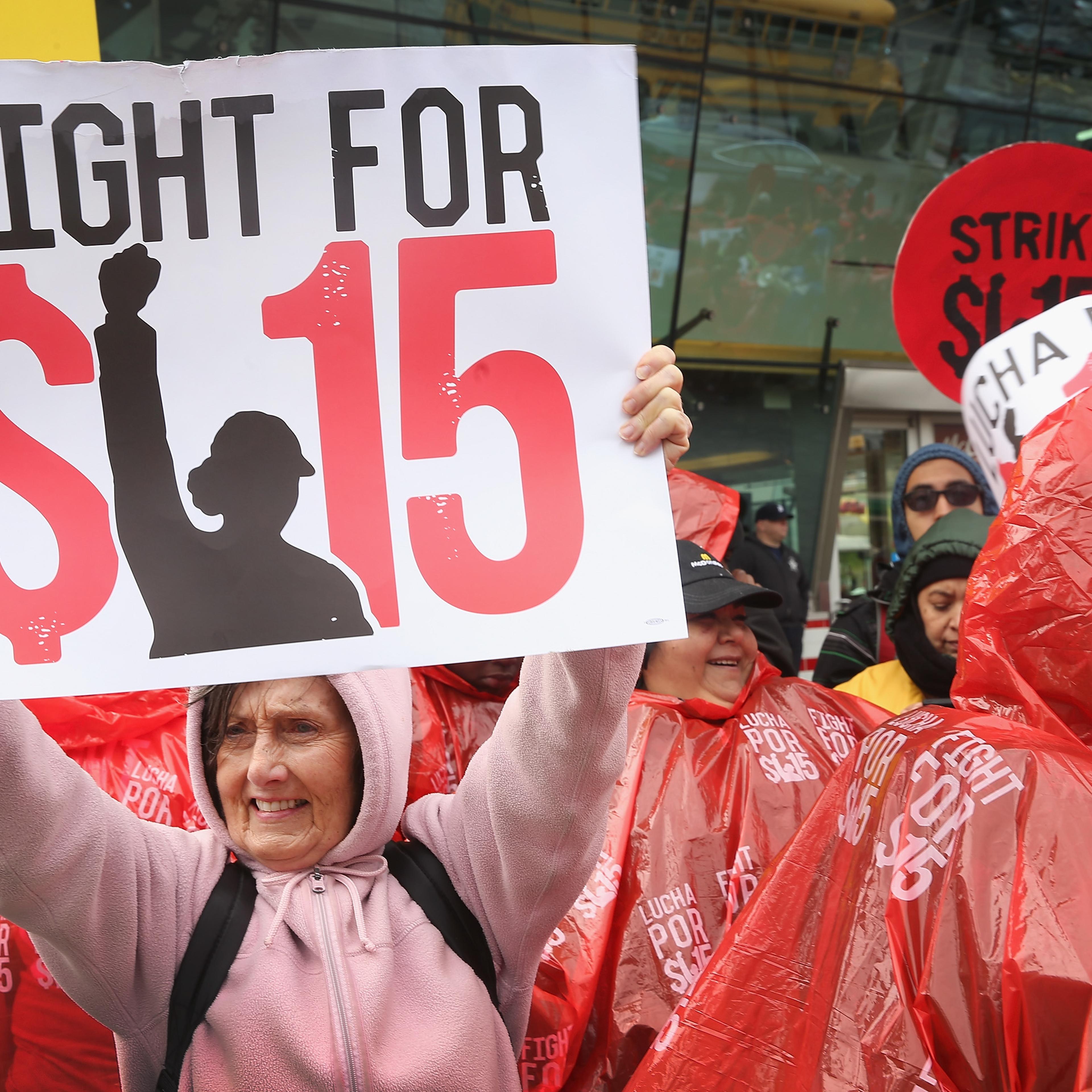Fast Food Workers Across U.S. Rally For Increased Wages, Unionization