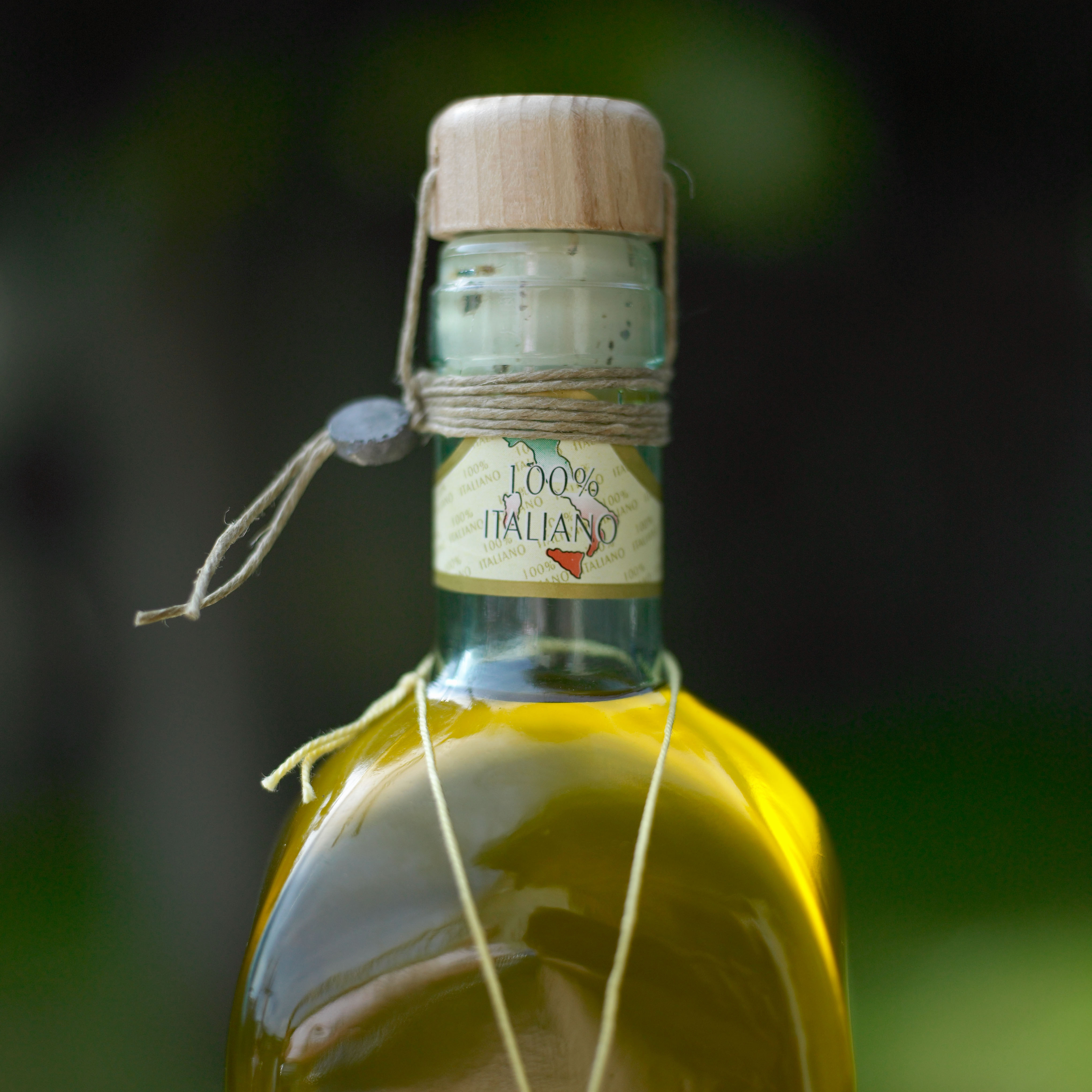 Bottle of olive oil