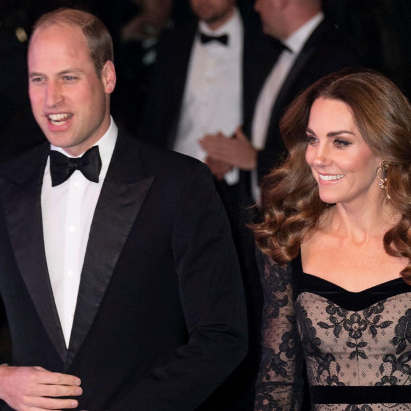 The Duke And Duchess Of Cambridge Attend The Royal Variety Performance
