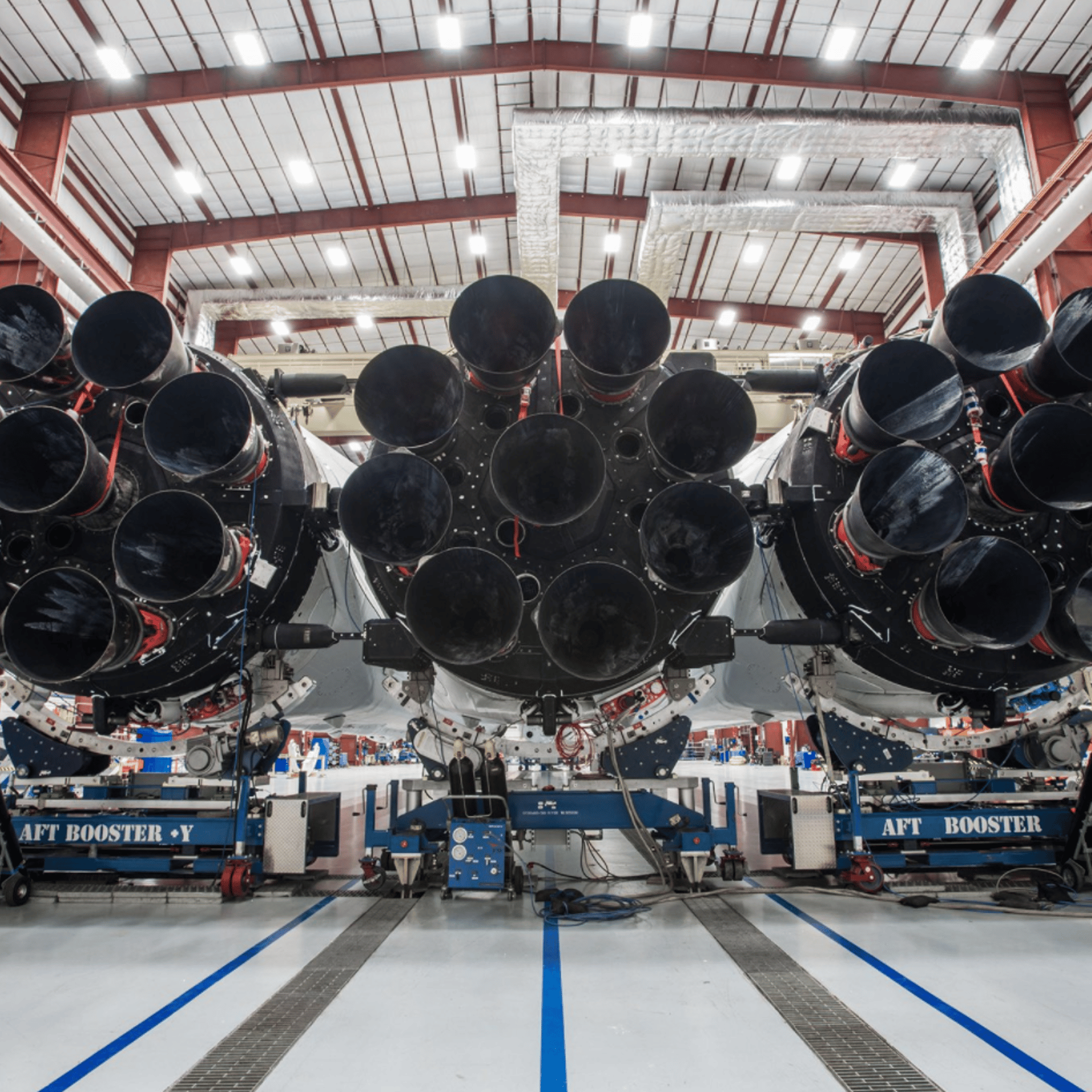 SpaceX Falcon Heavy Static Test