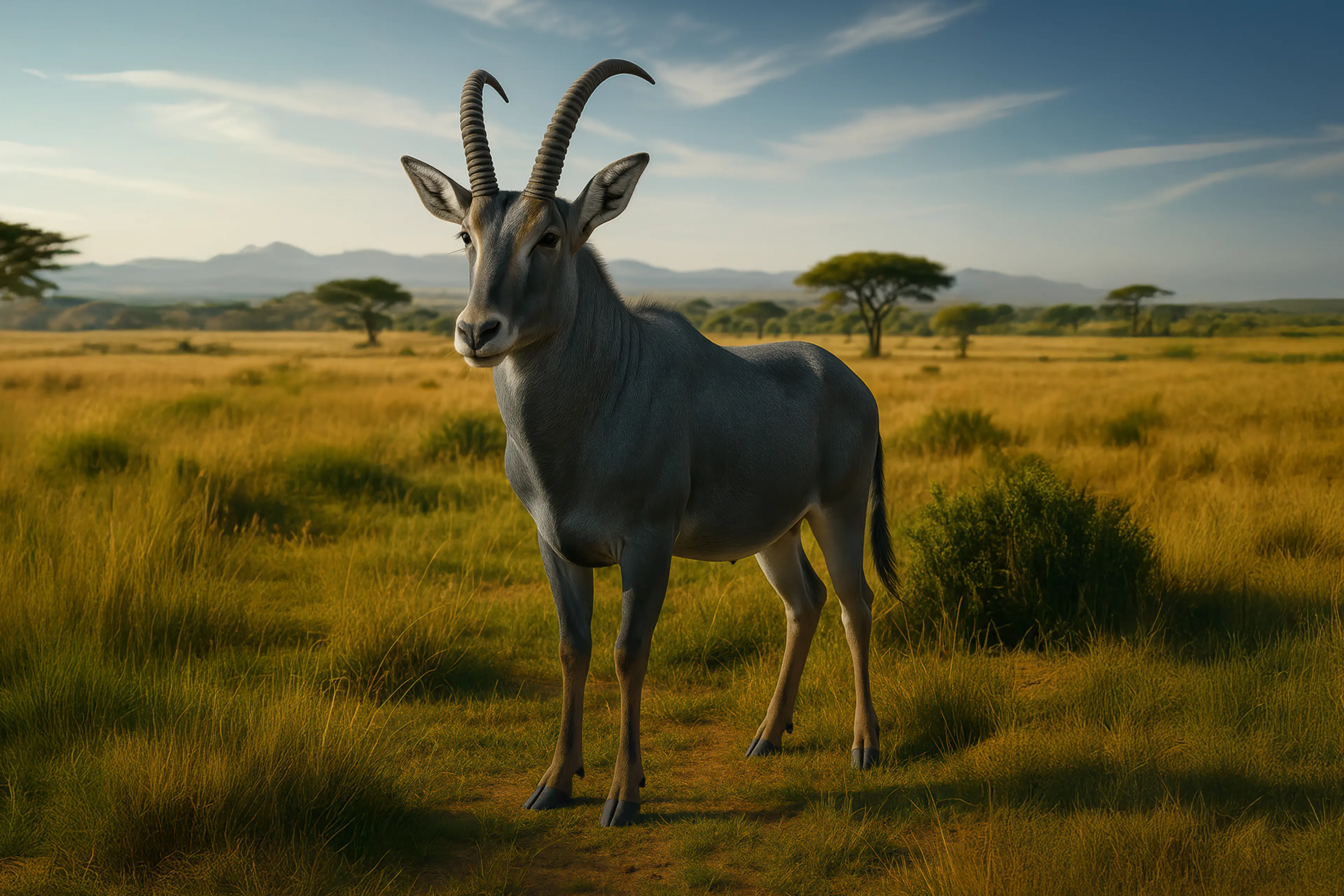 This Blue Antelope May Be Next on the De-Extinction List