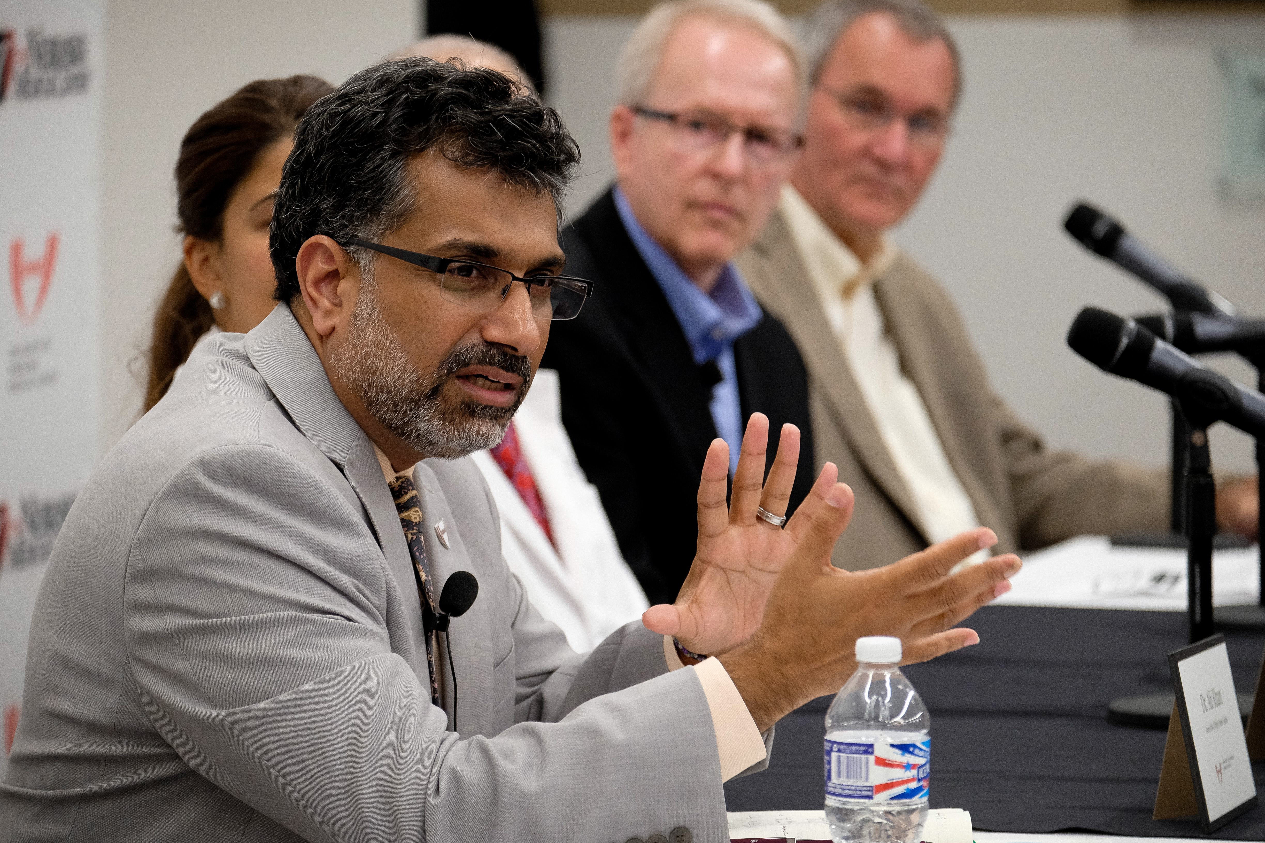 Doctors From The Nebraska Medical Center Hold News Conference On New Ebola Patient