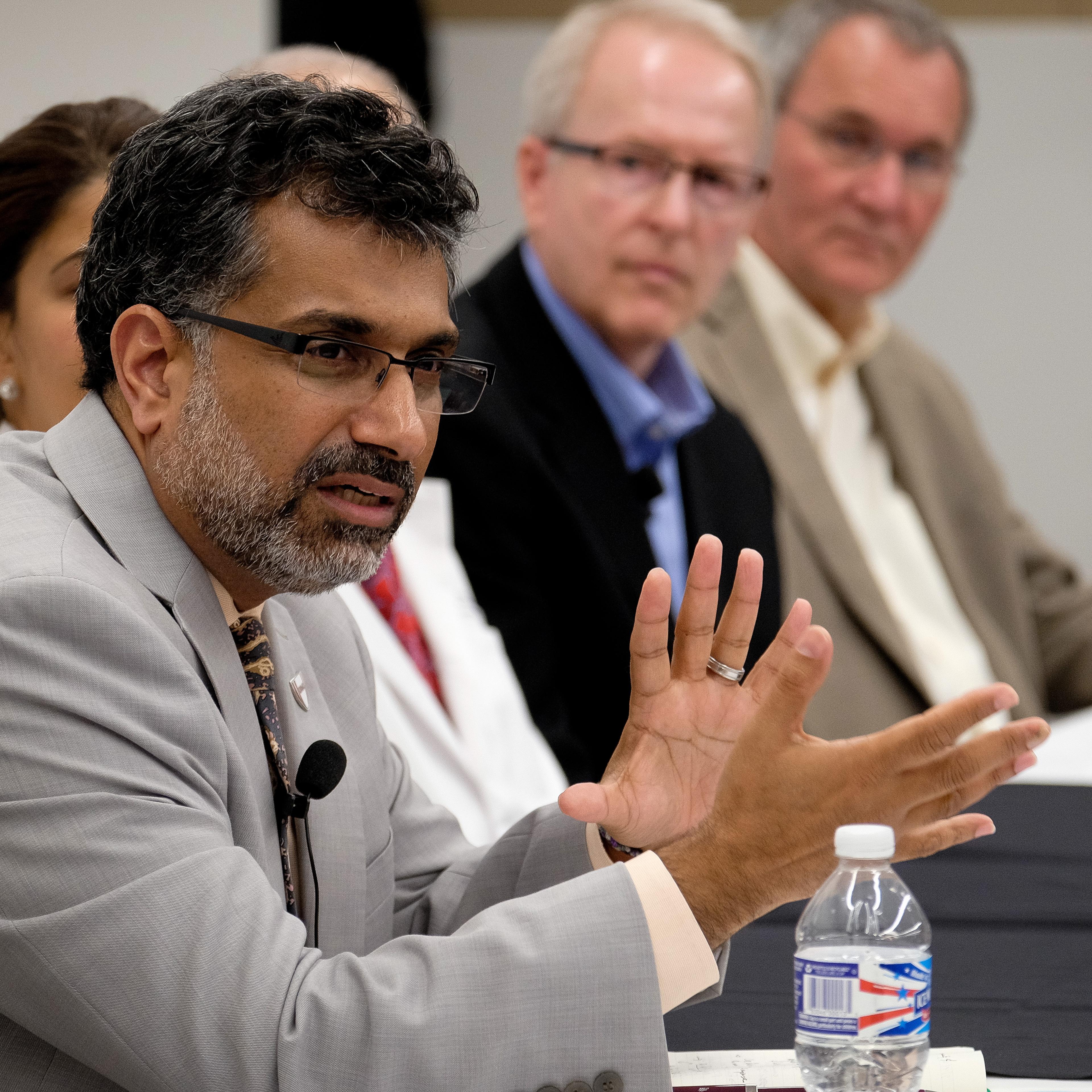 Doctors From The Nebraska Medical Center Hold News Conference On New Ebola Patient