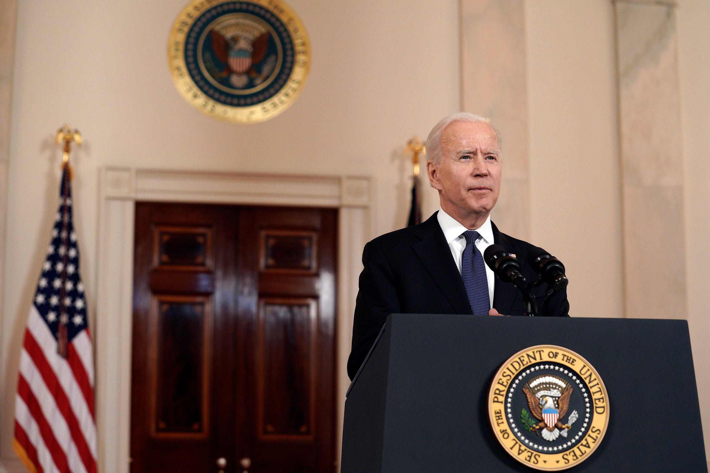 President Biden Delivers Remarks On Israel, Hamas Cease-Fire