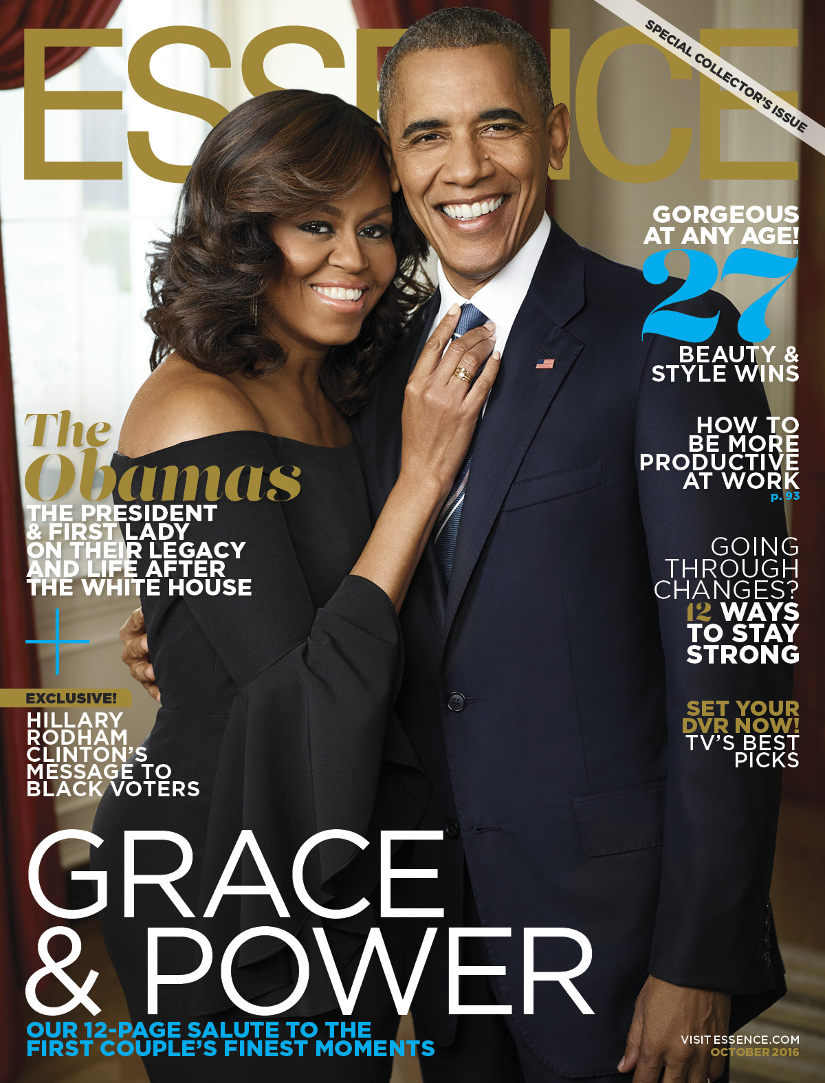 Essence Magazine, October 2016 issue.