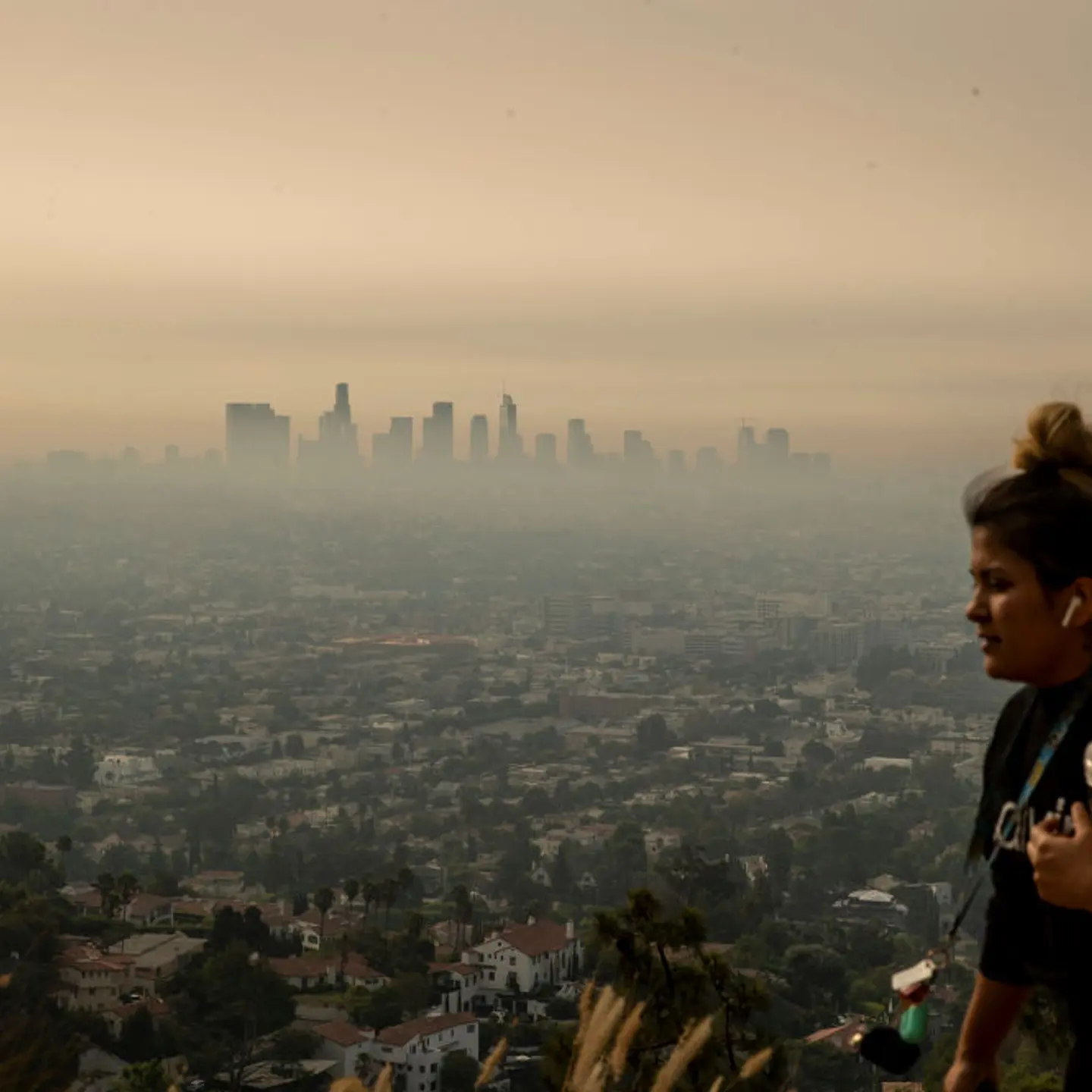 Los Angeles Air Pollution During Wildfire
