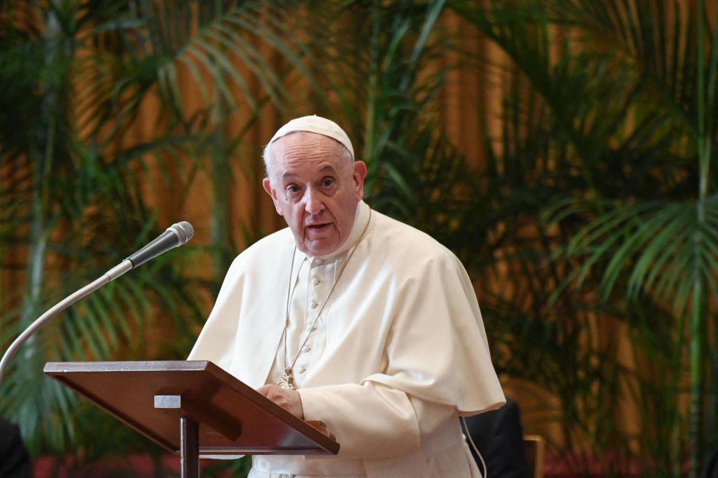 VATICAN-RELIGION-POPE-ENVIRONMENT-CLIMATE-COP26