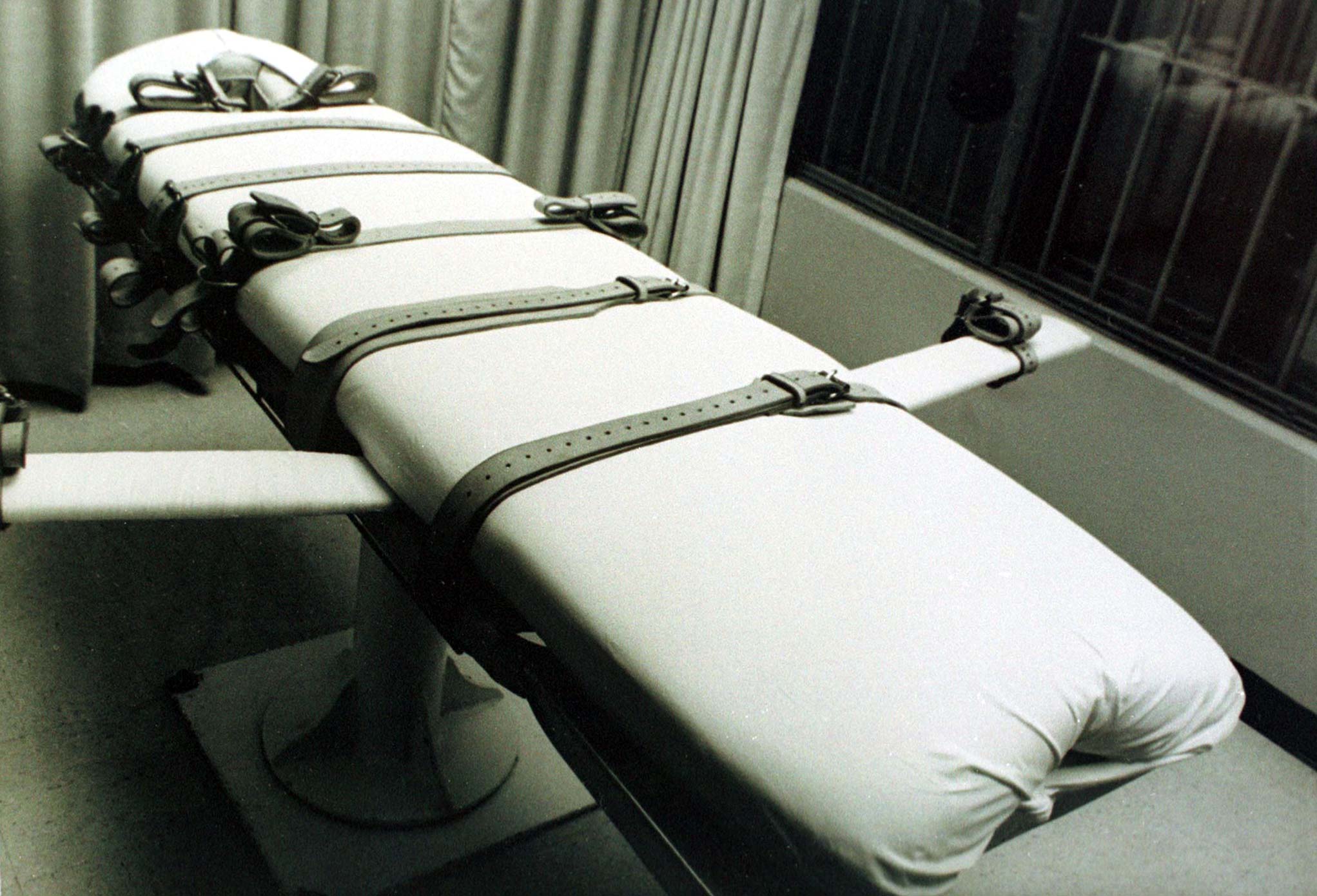 - UNDATED FILE PHOTO - - Undated recent photo of the bed at the Walls Unit in Huntsville where Karla..