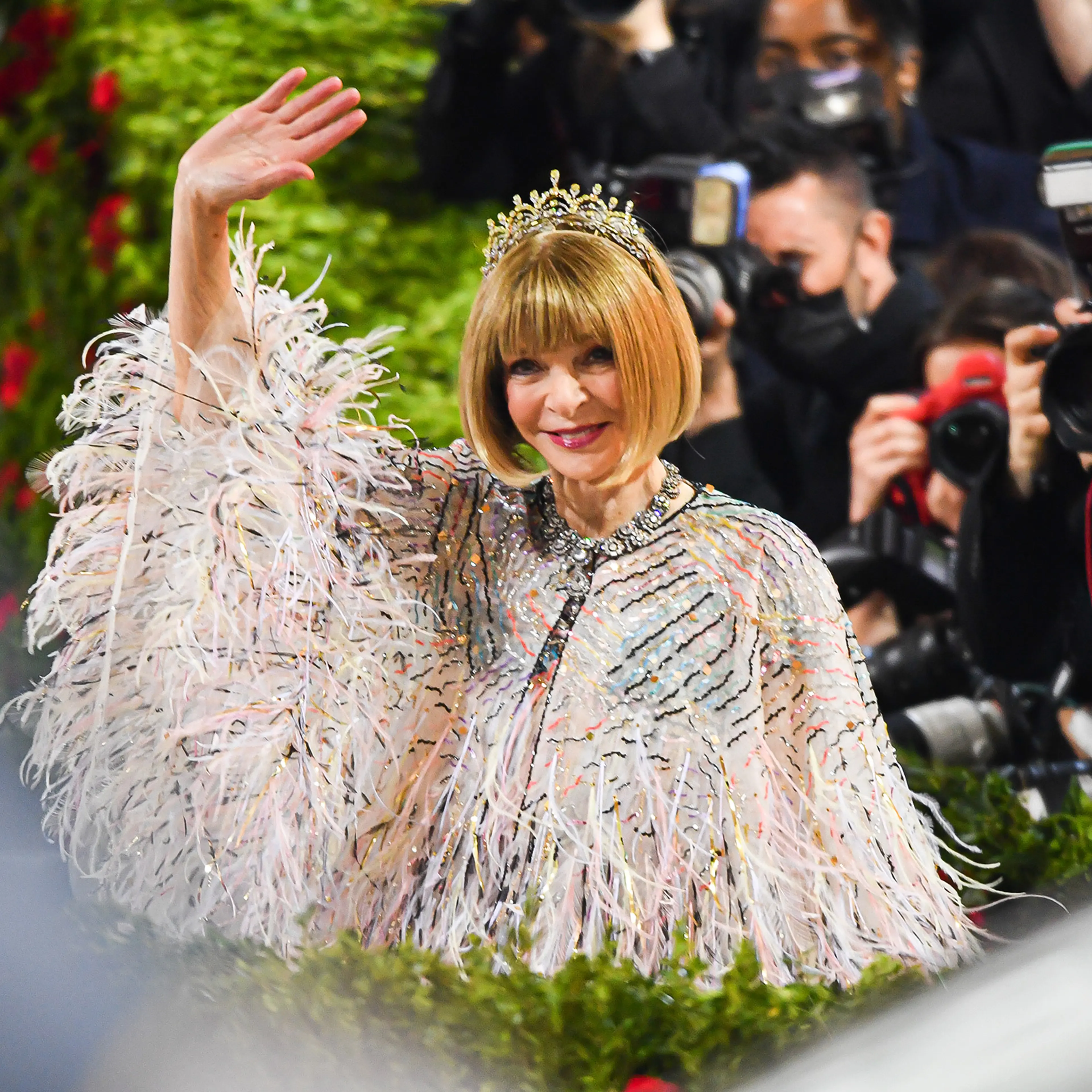 Anna Wintour attends the 2022 Met Gala celebrating "In America: An Anthology of Fashion"