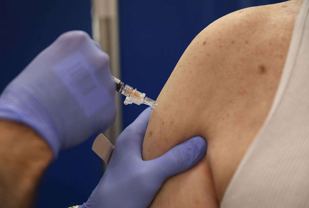 Florida Residents Get Vaccinated Ahead Of Flu Season