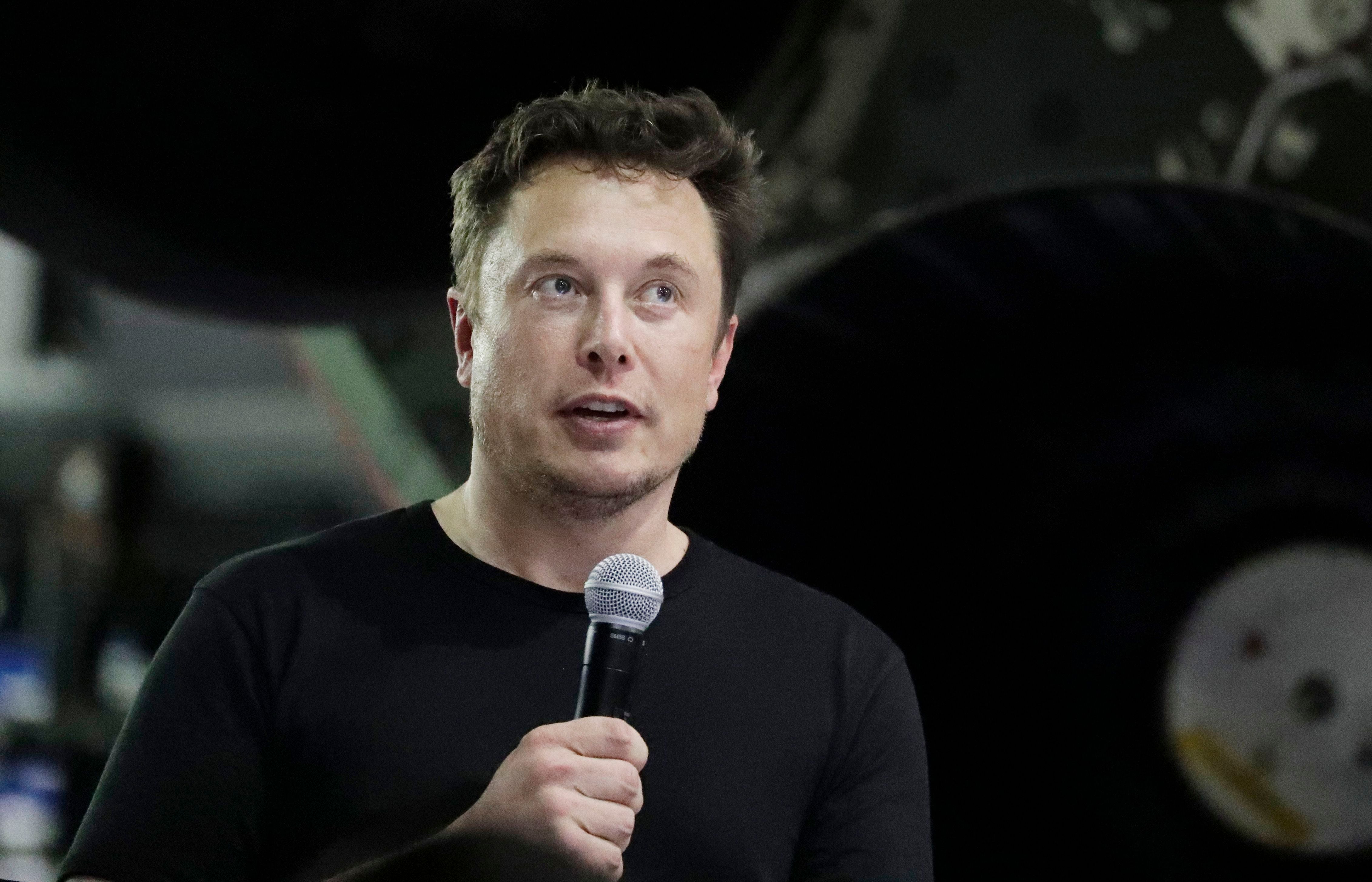 Elon Musk speaking