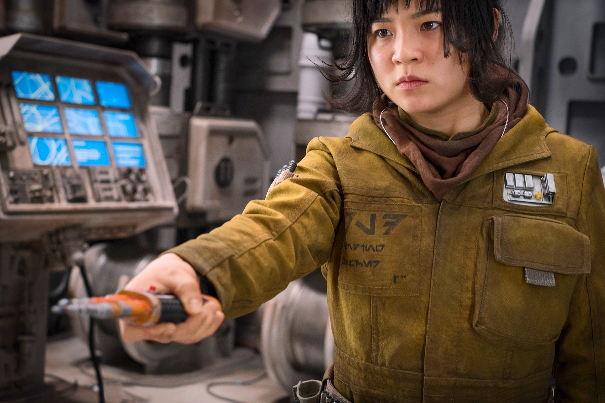 Kelly Marie Tran is Rose in The Last Jedi