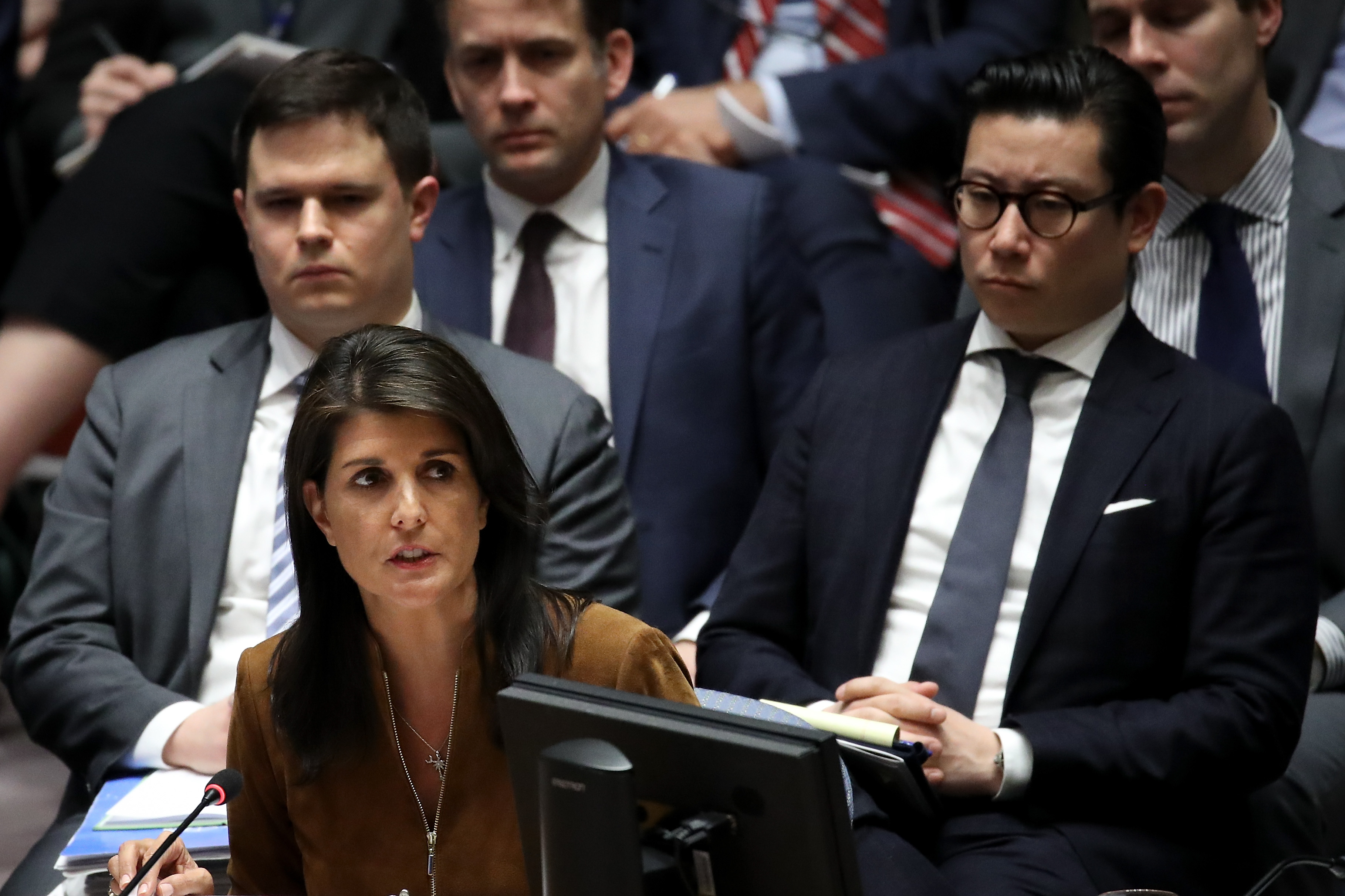 UN Security Council Holds Emergency Meeting After Syrian Chemical Weapons Attack