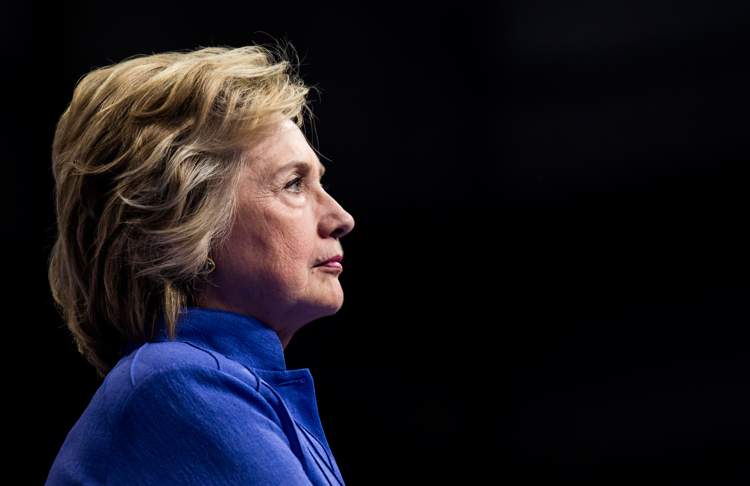 SCRANTON, PA - Democratic Nominee for President of the United States former Secretary of State Hillary Clinton rallies with longtime friend and colleague Vice President Joe Biden in Scranton, Pennsylvania on Monday August 15, 2016. (Photo by Melina Mara/