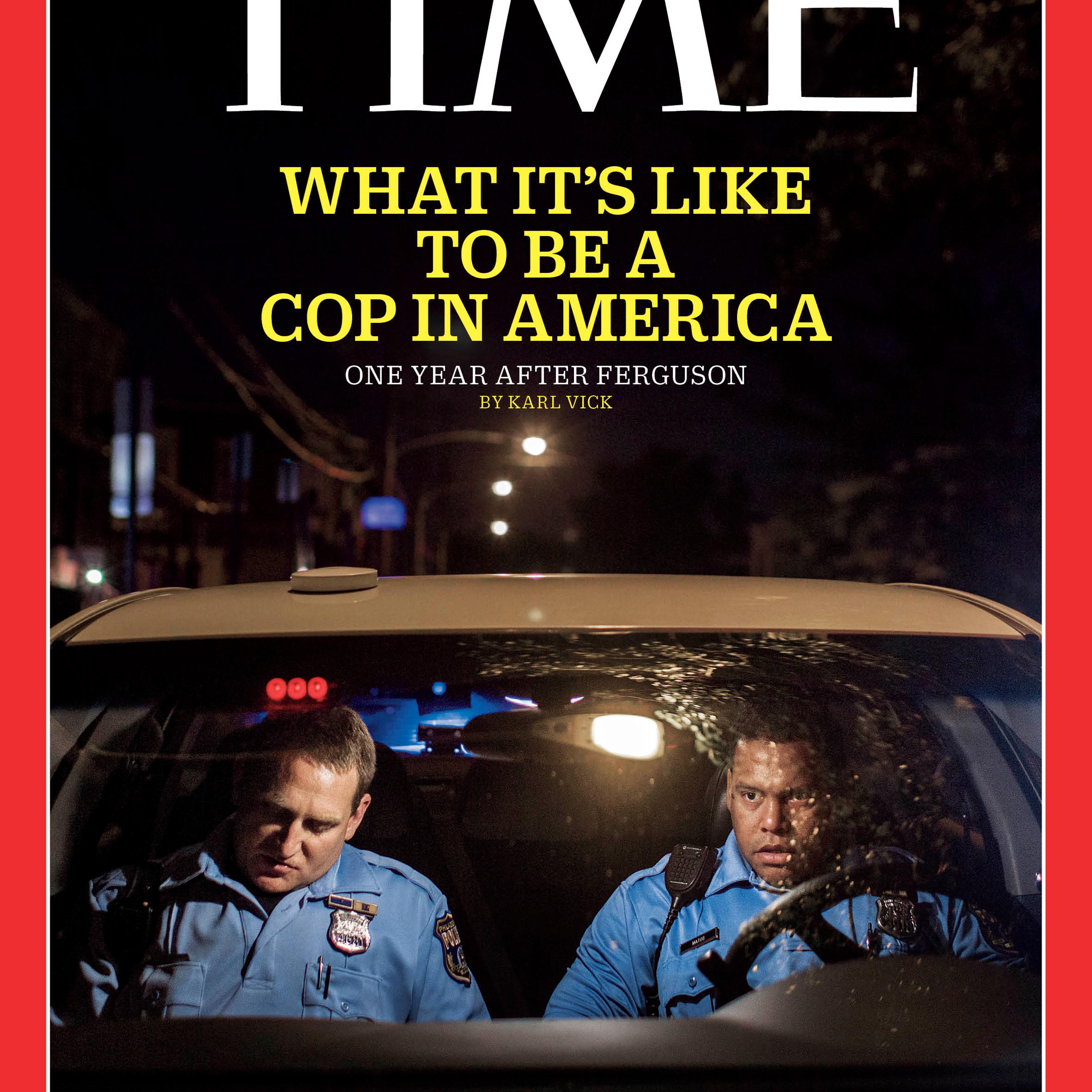 Cops in America Time Magazine Cover