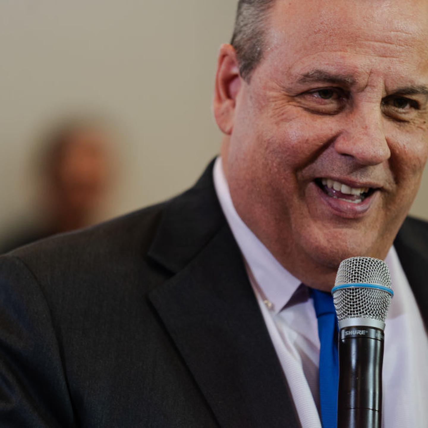 GOP Presidential Candidate Chris Christie Hosts Town Hall In Bedford, New Hampshire