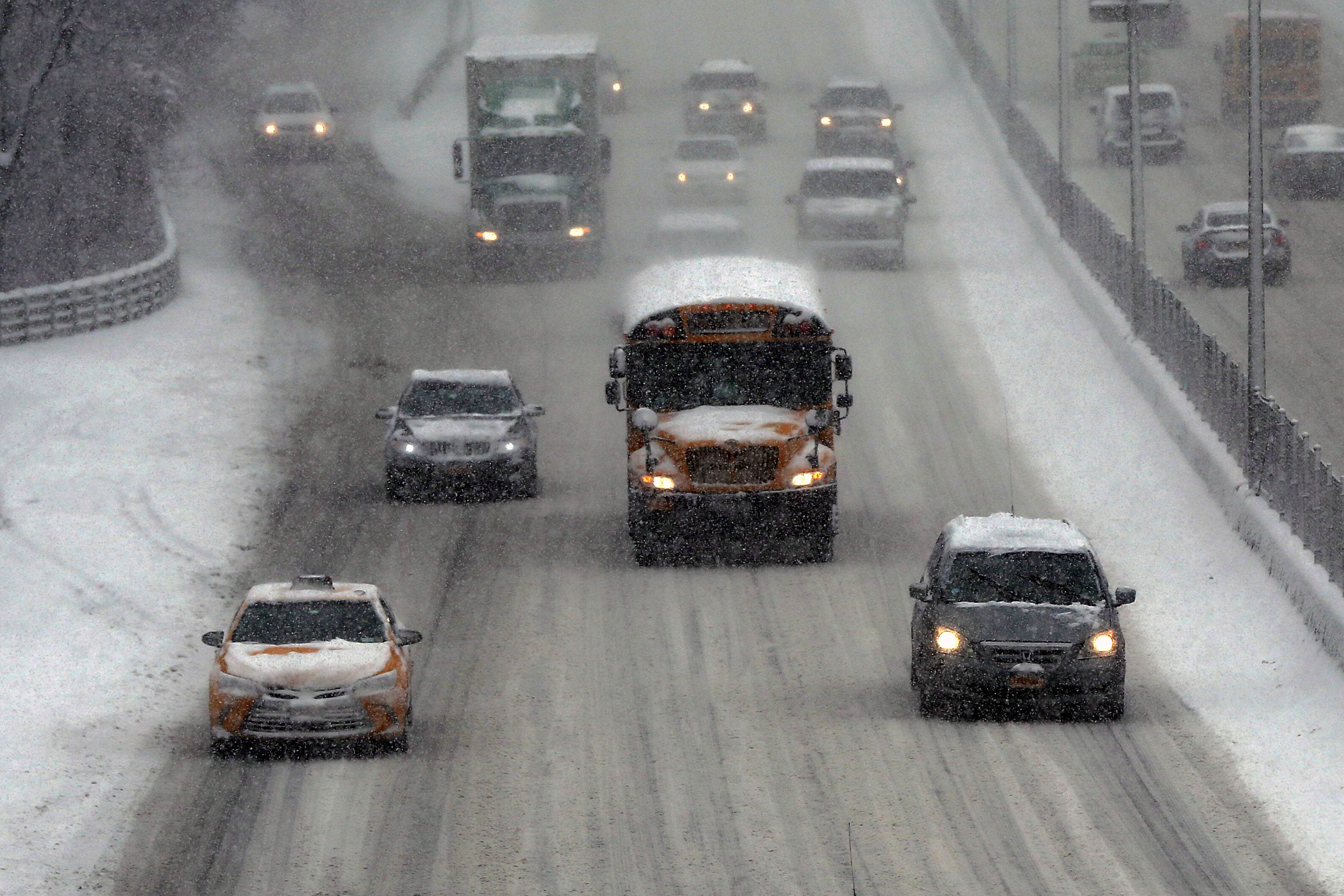 New York City Battles Through Another Winter Storm
