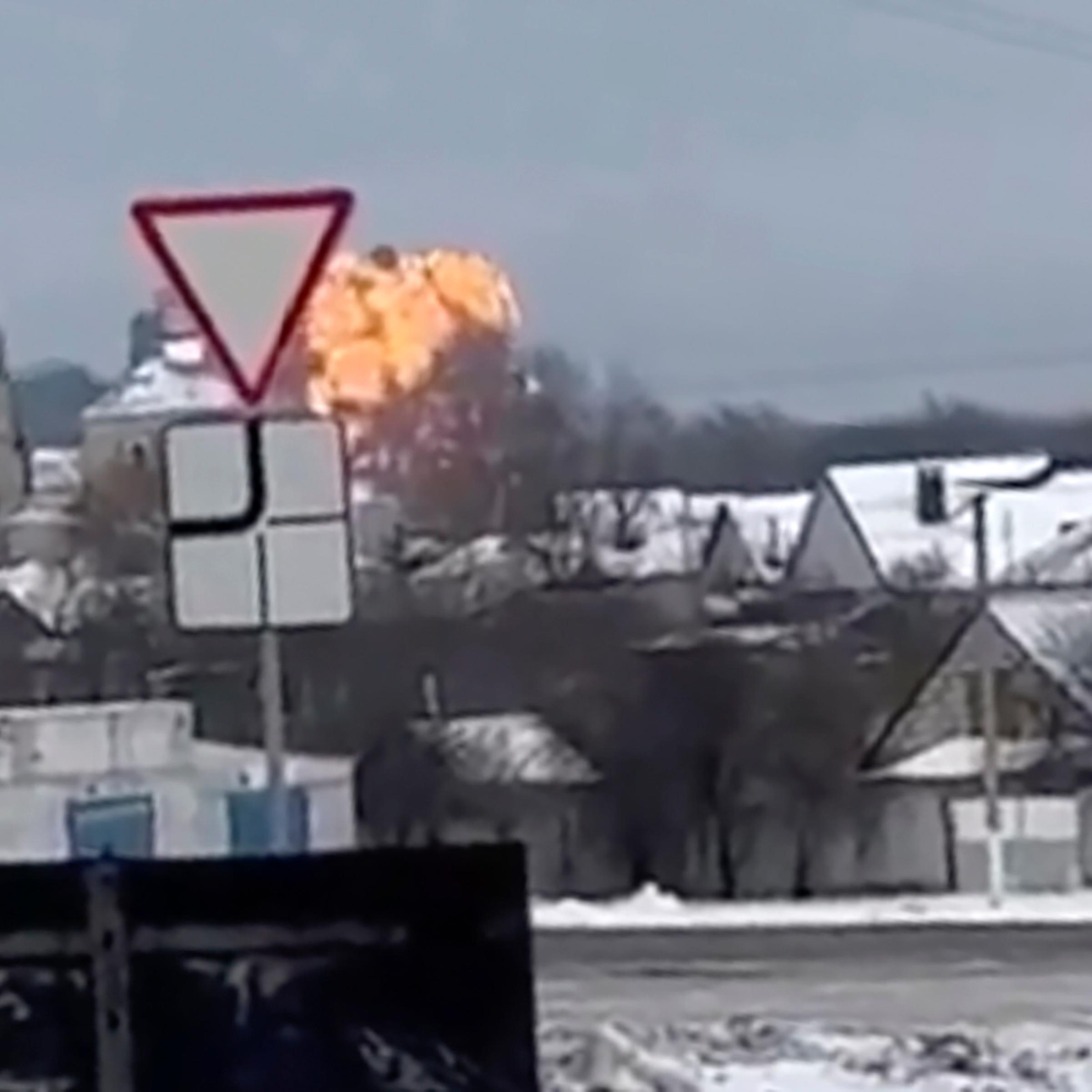 Russia Warplane Crash