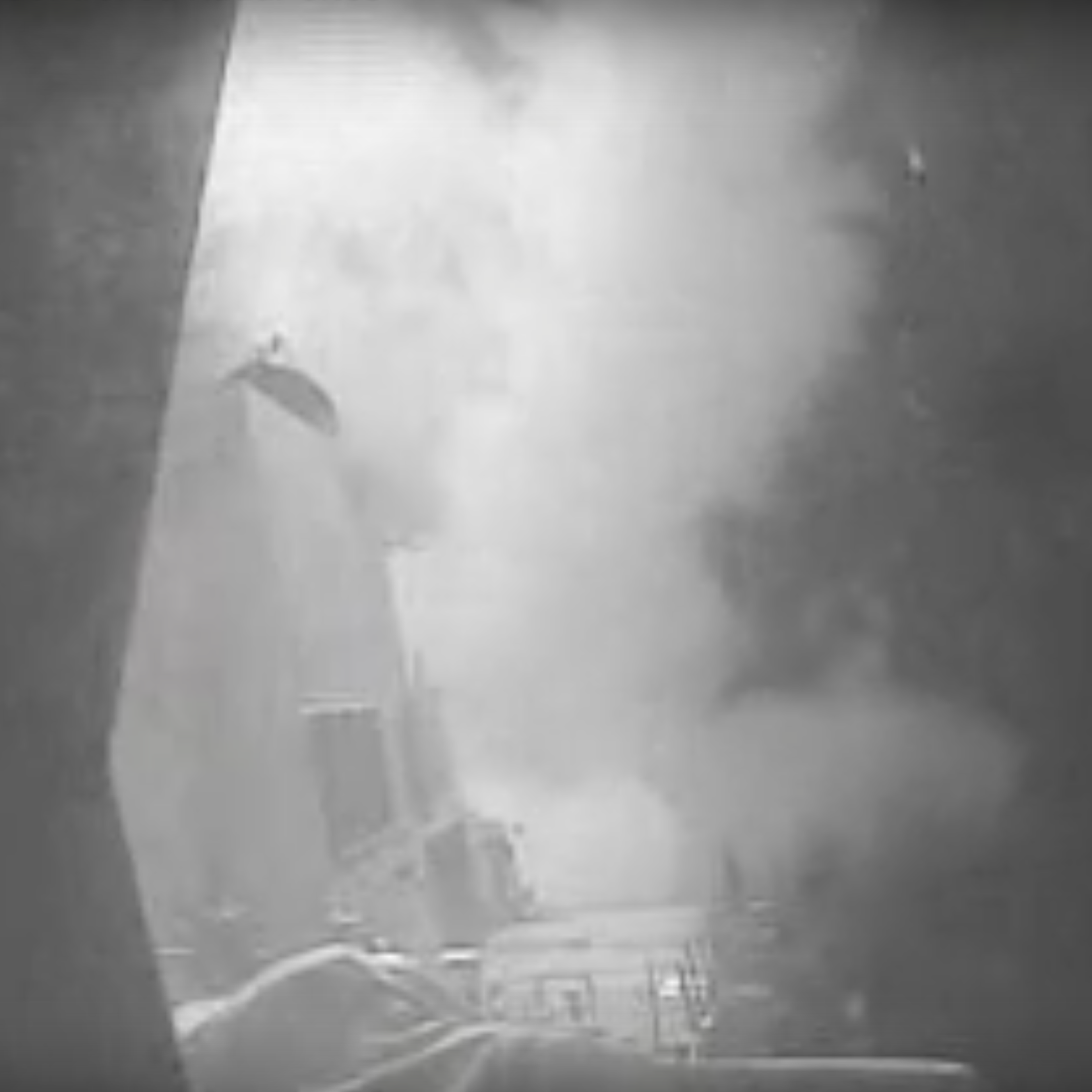 The destroyer USS Nitze launches a Tomahawk cruise missile against a radar site in Yemen.