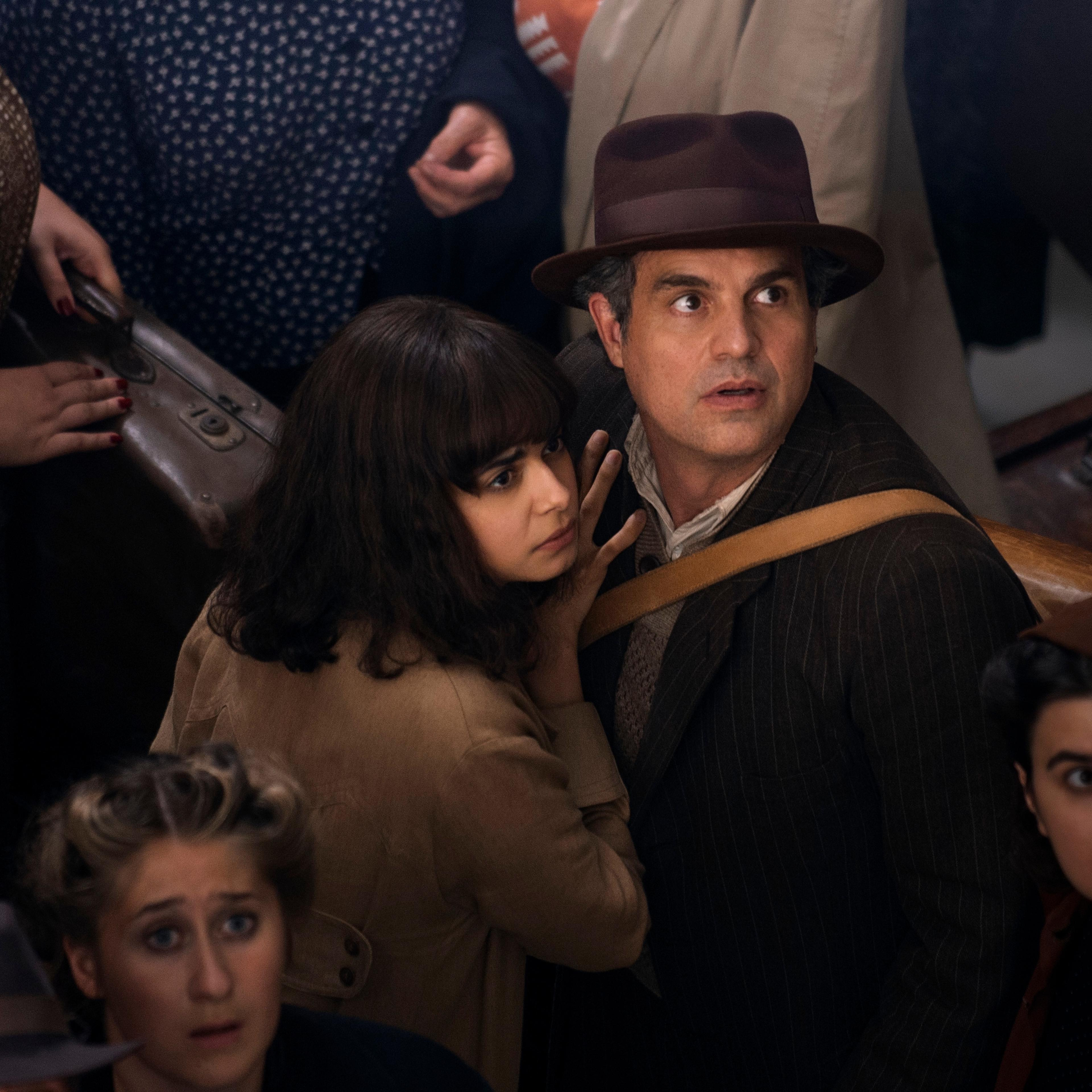 All the Light We Cannot See. (L to R) Aria Mia Loberti as Marie-Laure, Mark Ruffalo as Daniel LeBlanc in episode 102 of All the Light We Cannot See. Cr. Timea Saghy/Netflix © 2023
