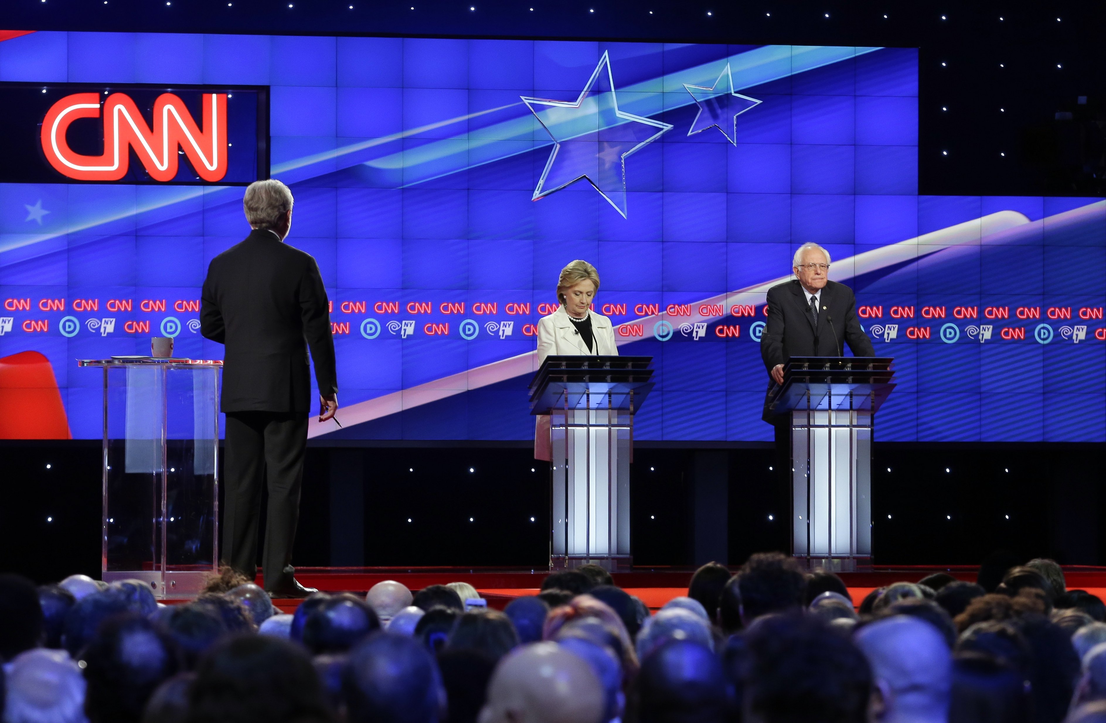 TIMEPOL Hillary Clinton, Bernie Sanders