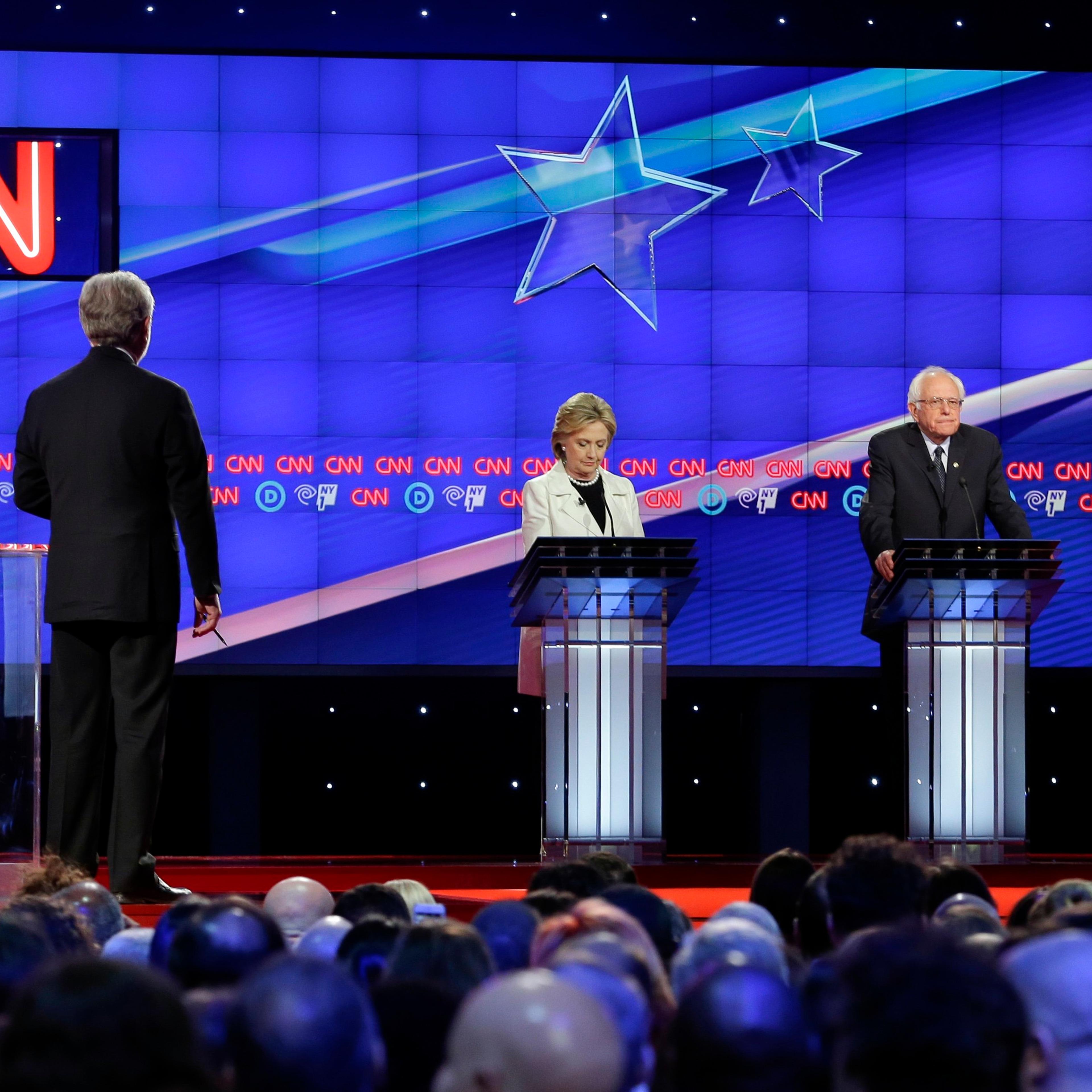 TIMEPOL Hillary Clinton, Bernie Sanders