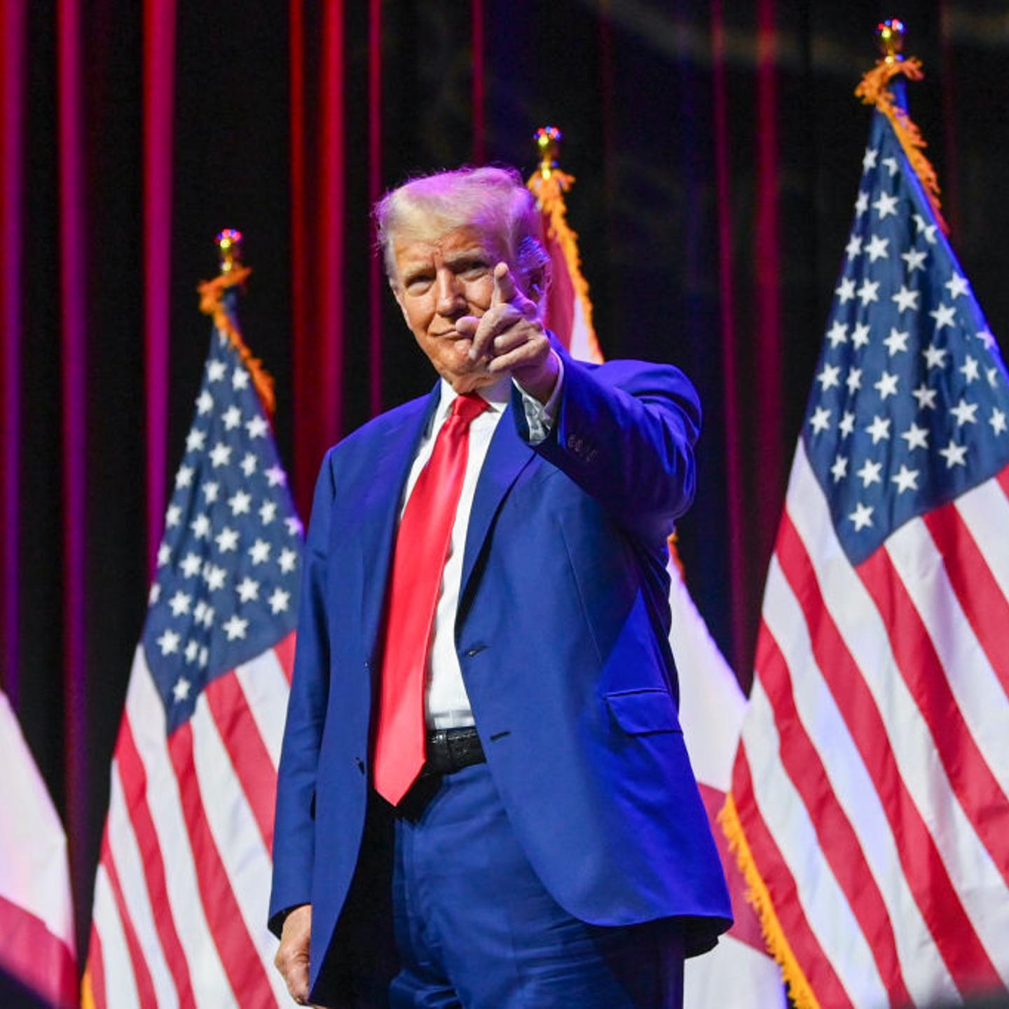 Former President Trump Addresses The Alabama GOP Summer Dinner