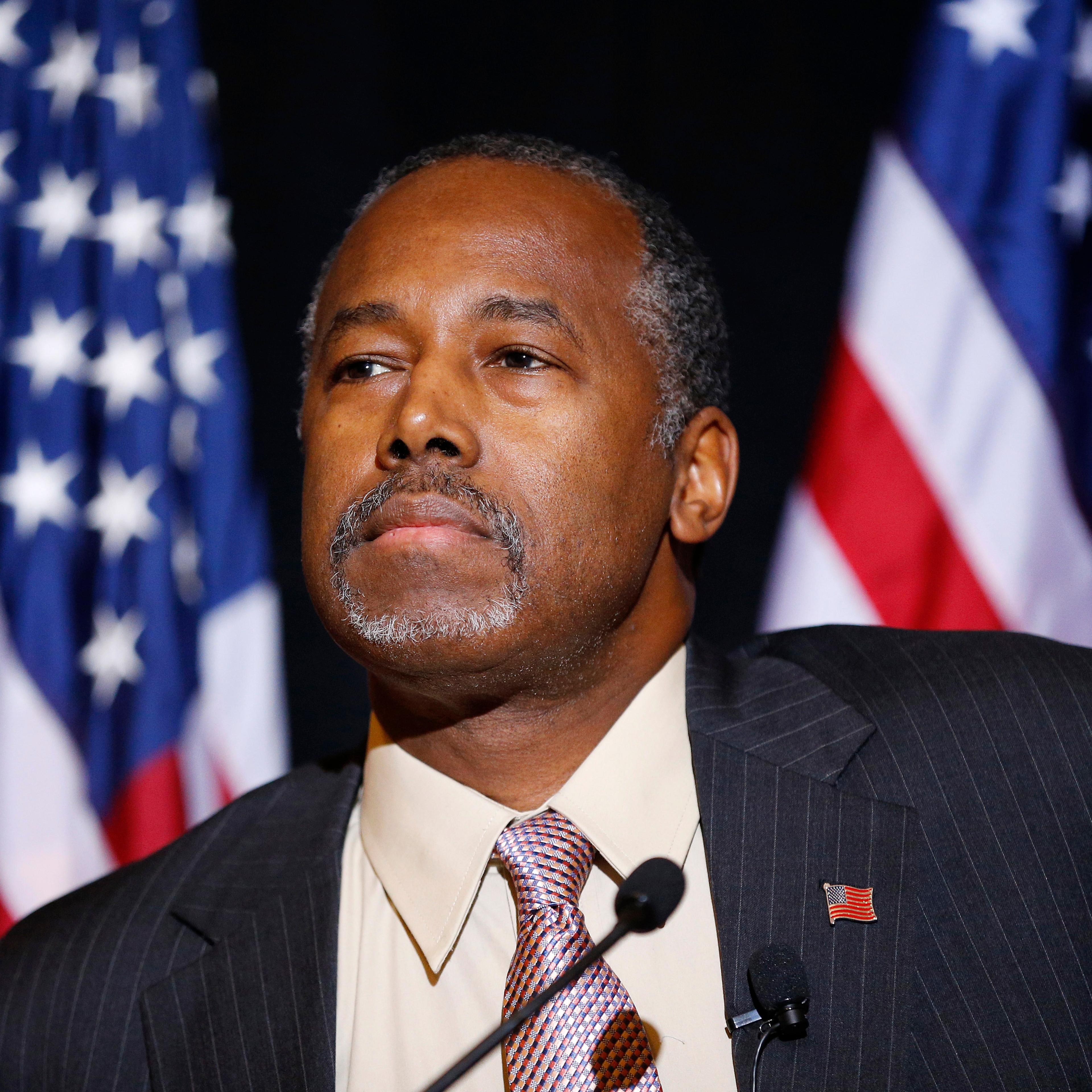 Dr. Ben Carson at a news conference in Henderson, Nev. on Nov. 16, 2015.