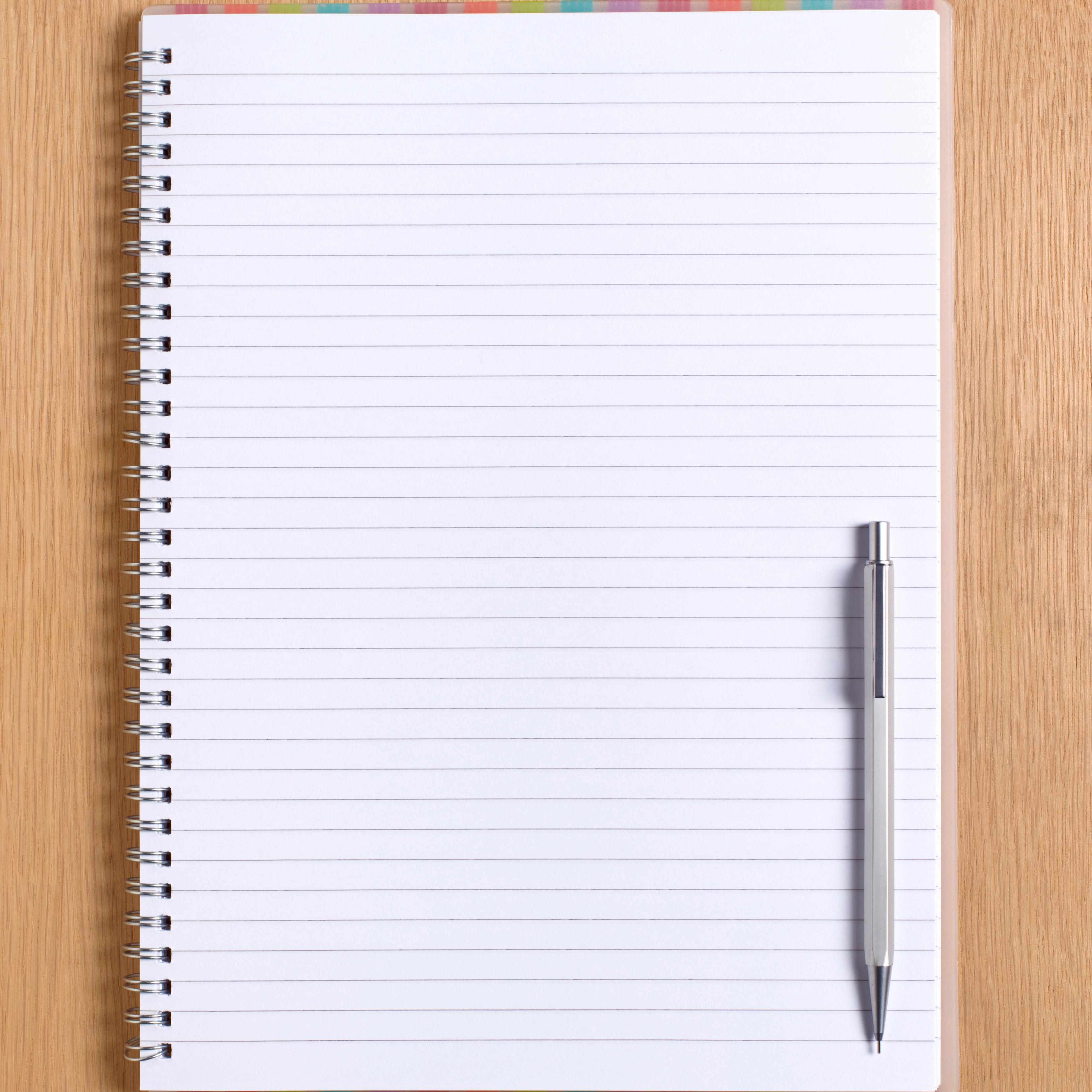 Paper and pen
