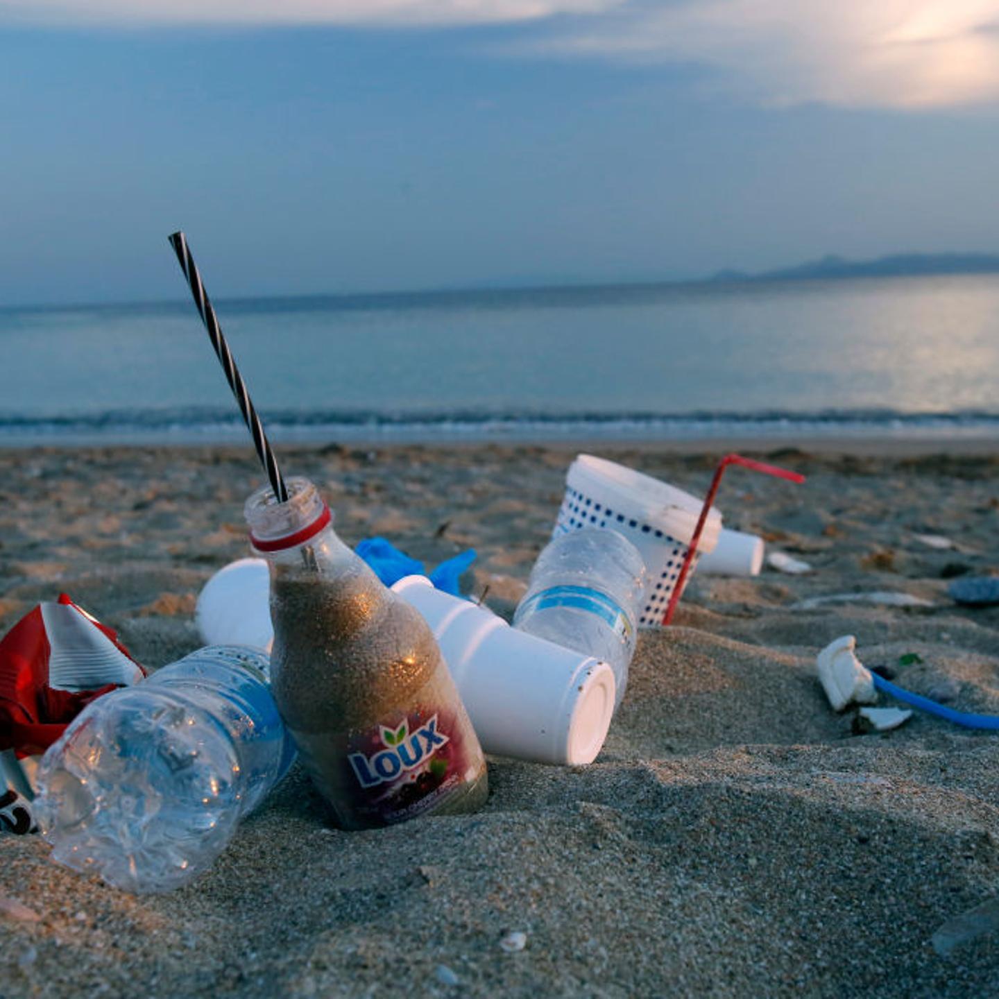 Tourists Leave Mountains Of Plastic Waste On Greek Beaches
