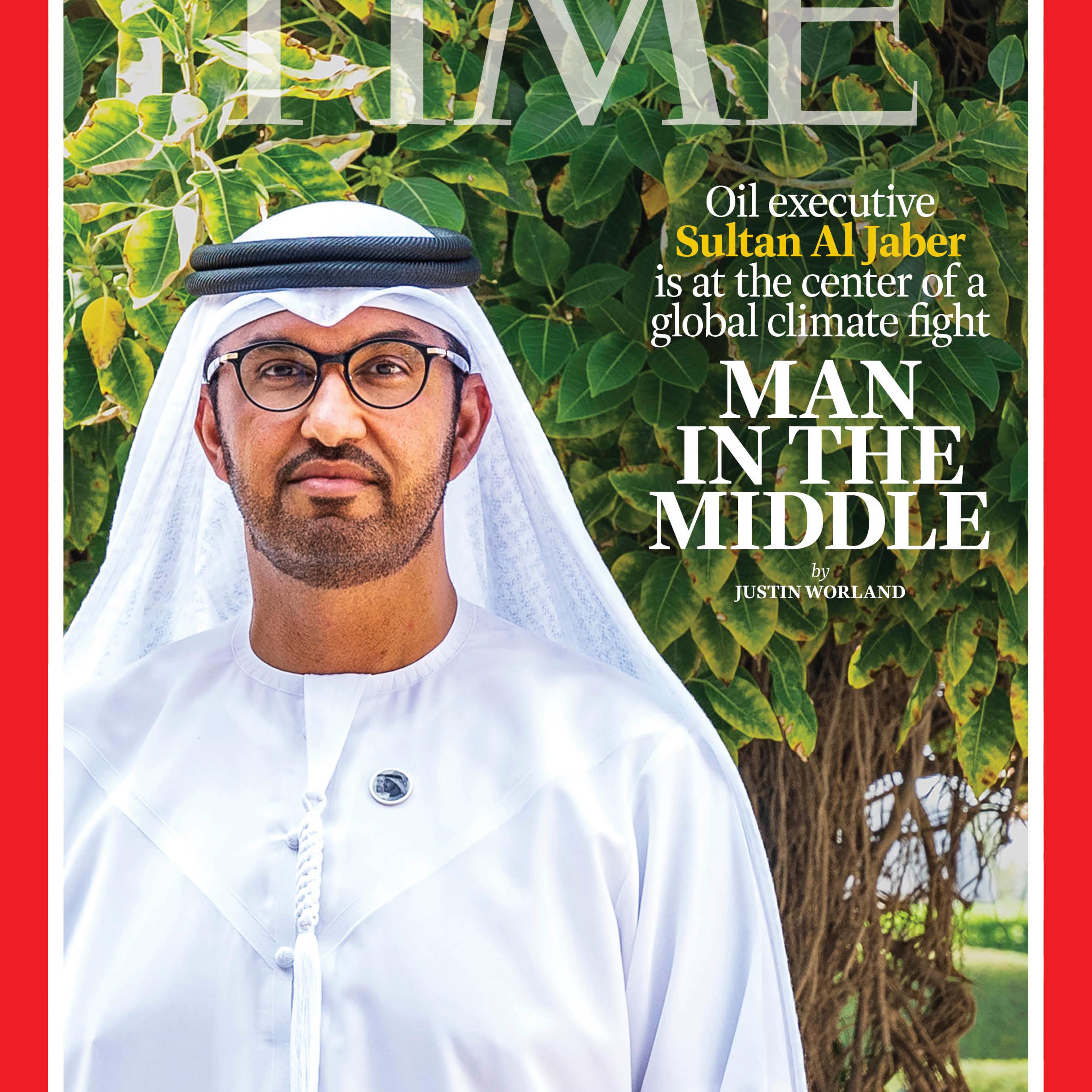 Sultan Al Jaber Time Magazine cover