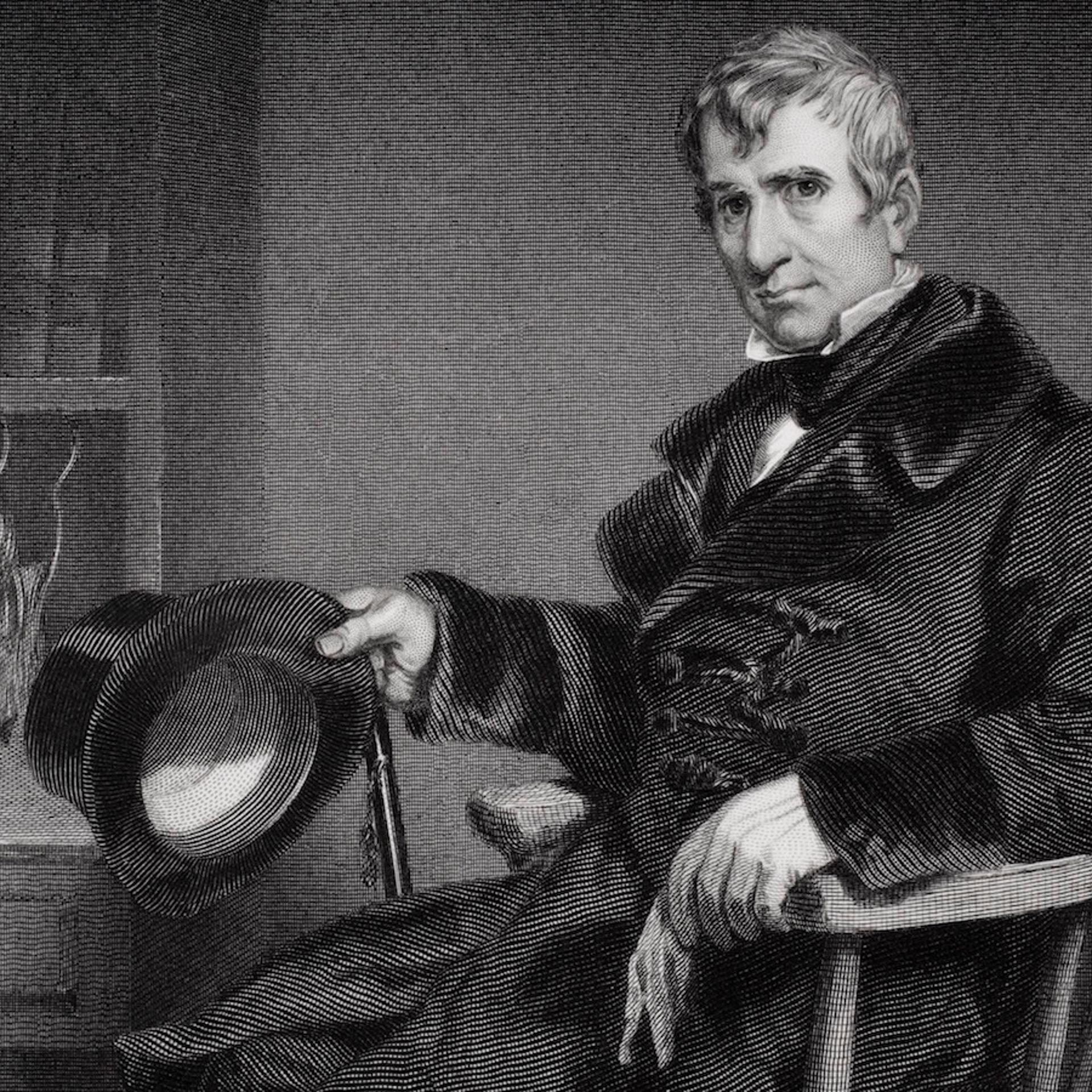 William Henry Harrison 1773 to 1841. 9th President of the United States. From painting by Alonzo Chappel