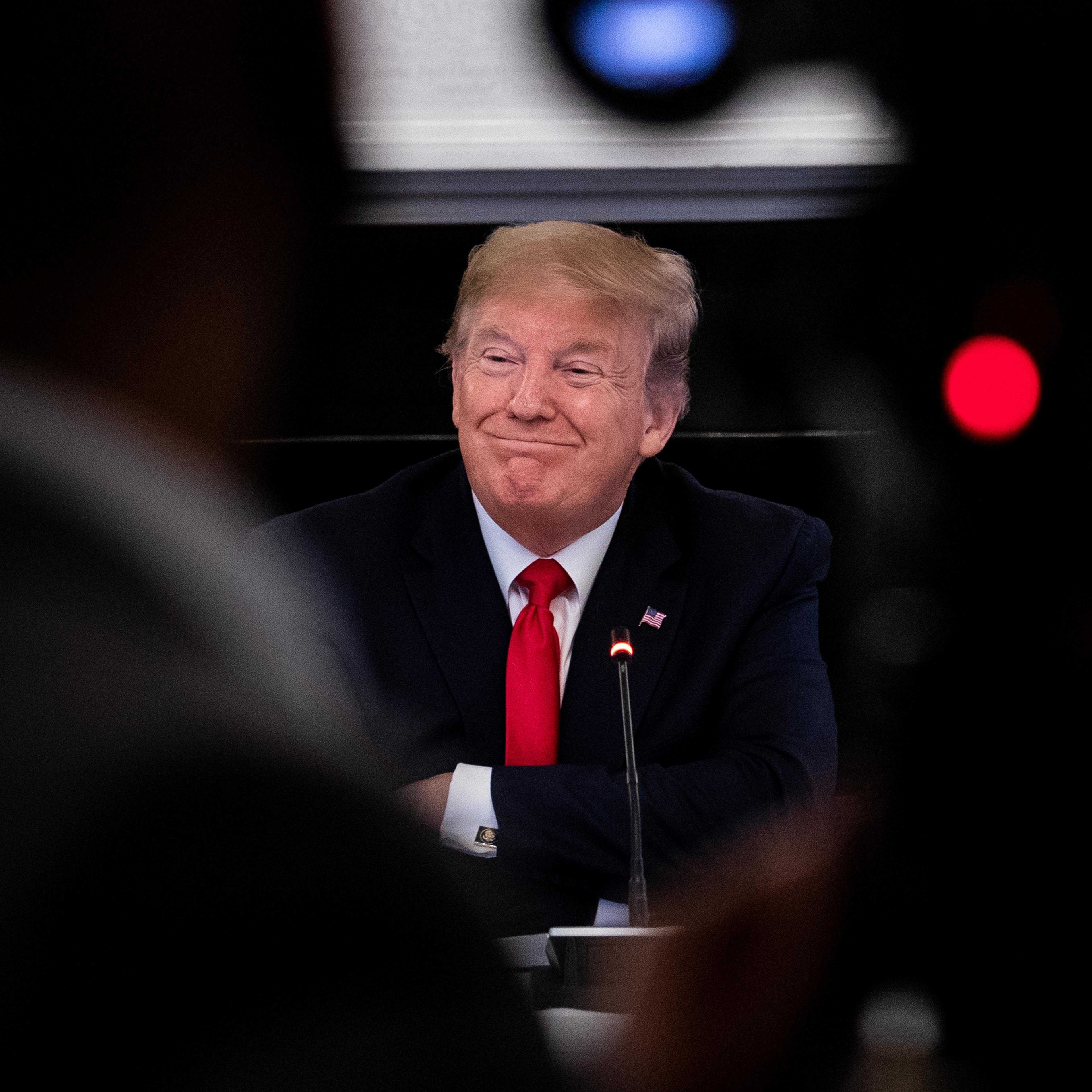 President Trump Meets With Industry Leaders On Reopening