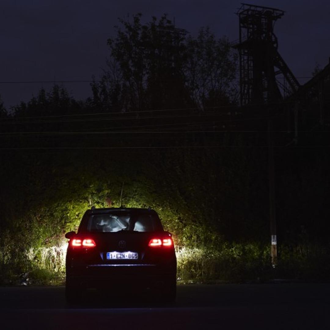 Oct. 10, 2014. Charleroi, Belgium. Locals know of parking lots popular for couples seeking sexual liaisons.