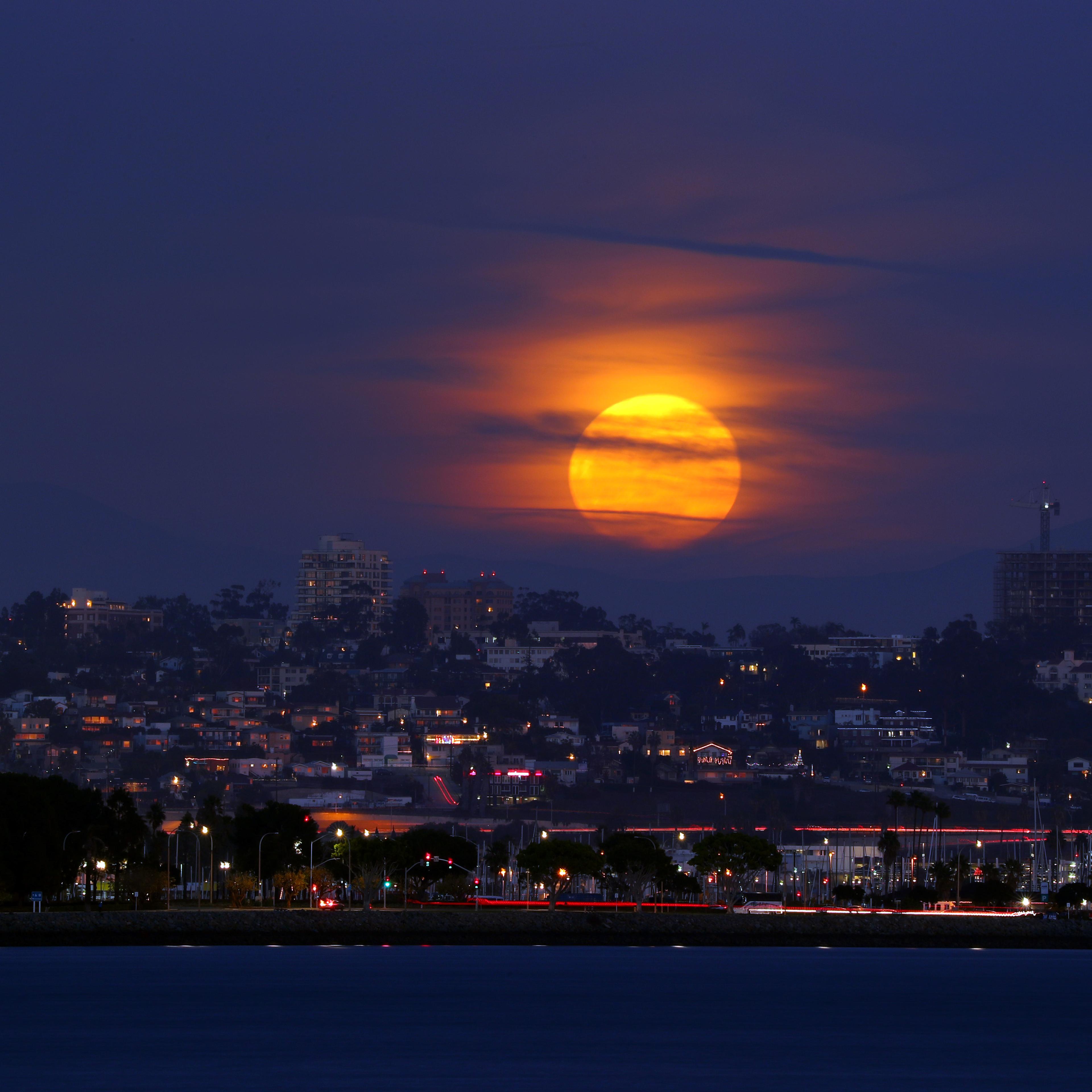 San Diego Supermoon
