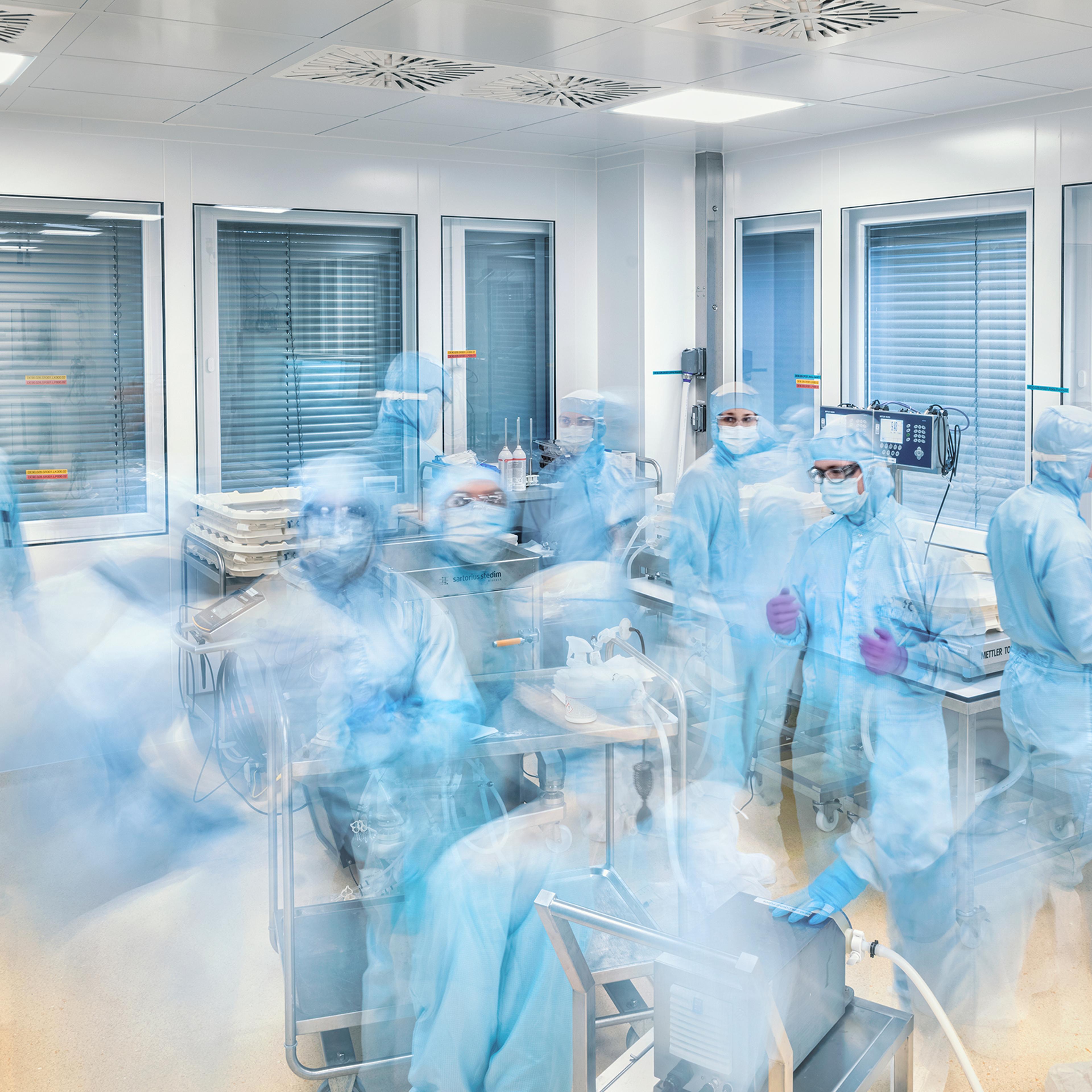 This 11-min. time-lapse shows the final step of production: technicians at BioNTech’s Marburg complex filter the vaccine before pumping it into bulk packages ready for shipping to a filling and labeling facility elsewhere in Germany.