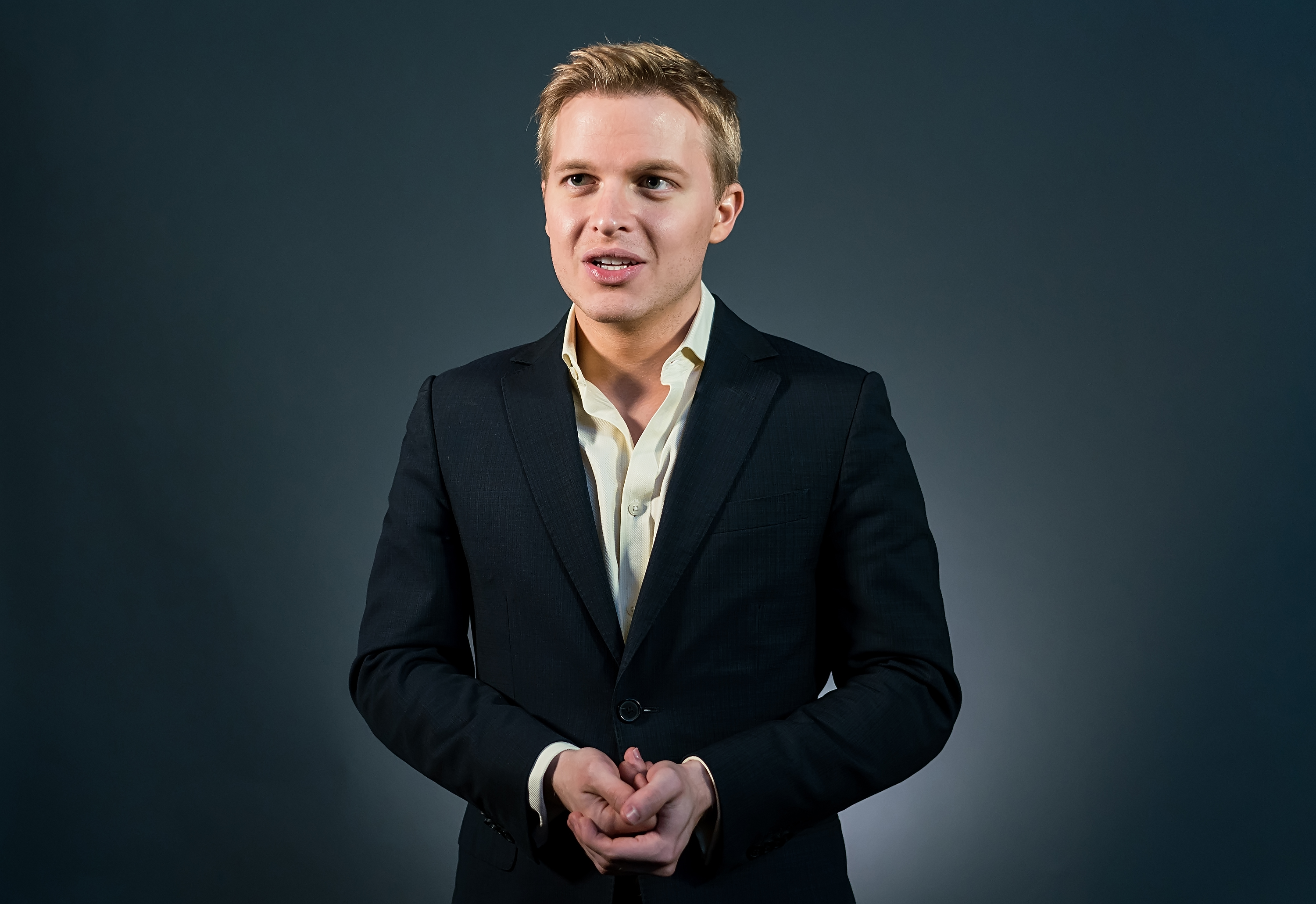 Activist, journalist, lawyer, Ronan Farrow attends the Forbes Under 30 Summit at Pennsylvania Convention Center in Philadelphia on Oct. 6, 2015.