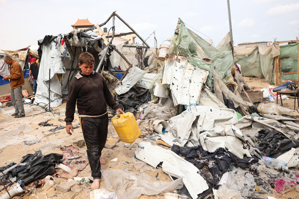 Rafah Strike tent