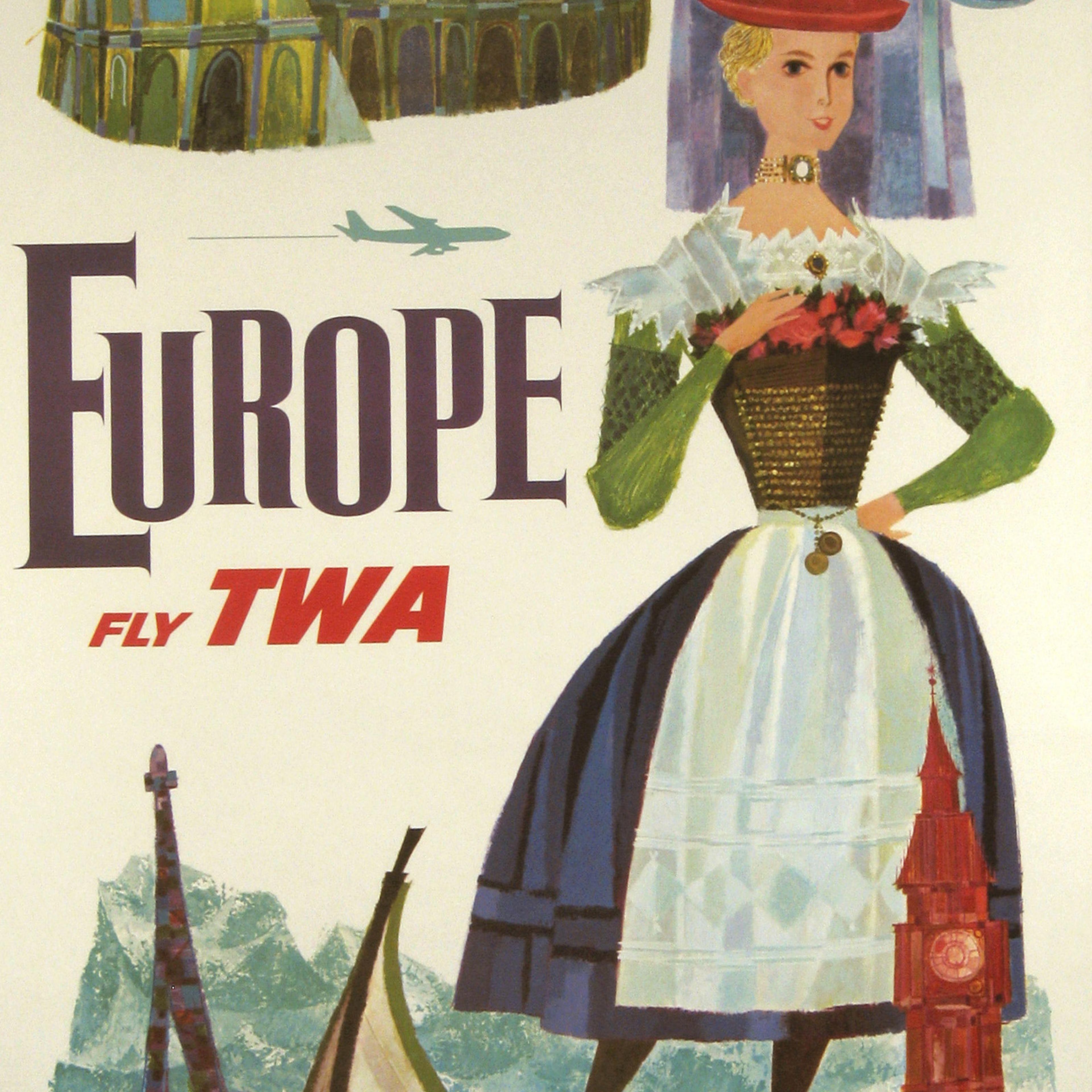 TWA Europe circa 1960.