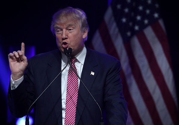 GOP Presidential Candidate Donald Trump Campaigns In Greenville, South Carolina