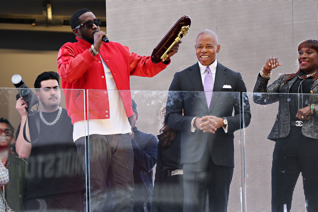 New York City Mayor Presents Sean "Diddy" Combs With Keys To The City