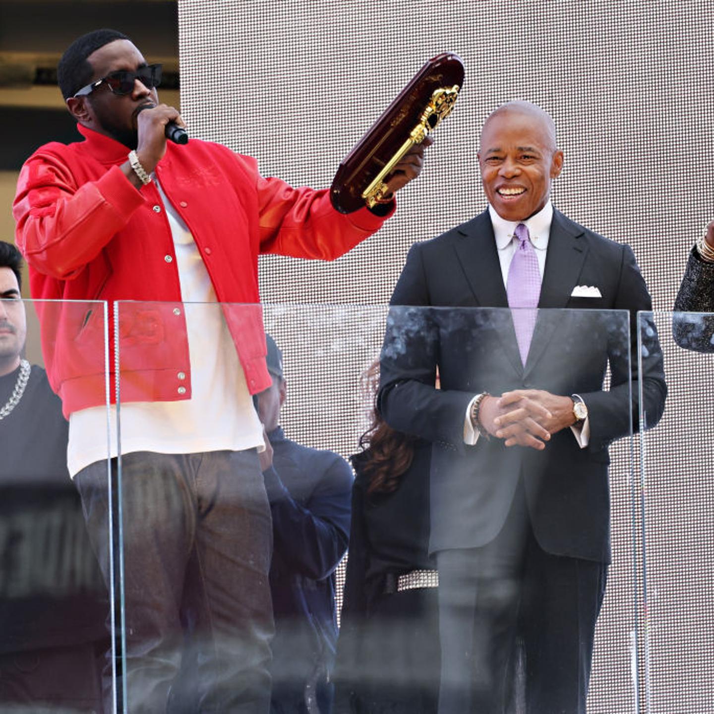 New York City Mayor Presents Sean "Diddy" Combs With Keys To The City